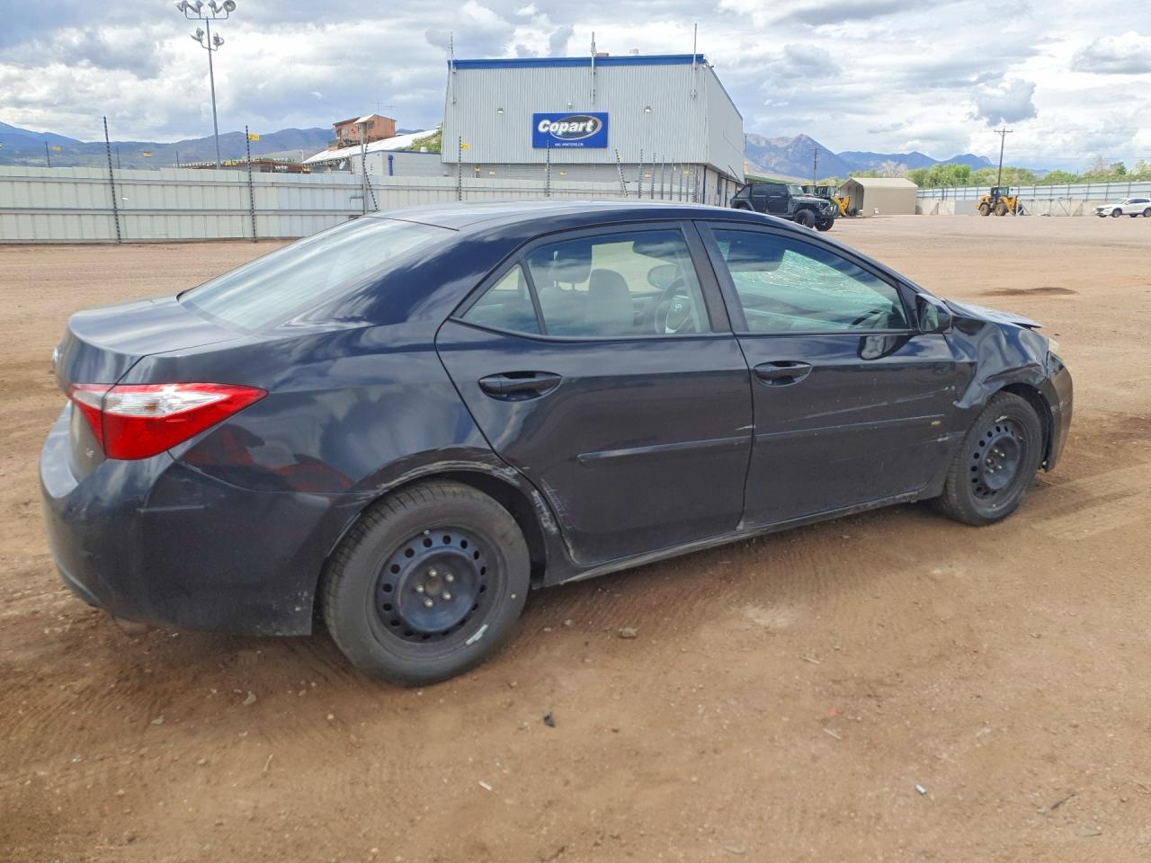 2016 Toyota Corolla Le Black vin: 2T1BURHEXGC735991
