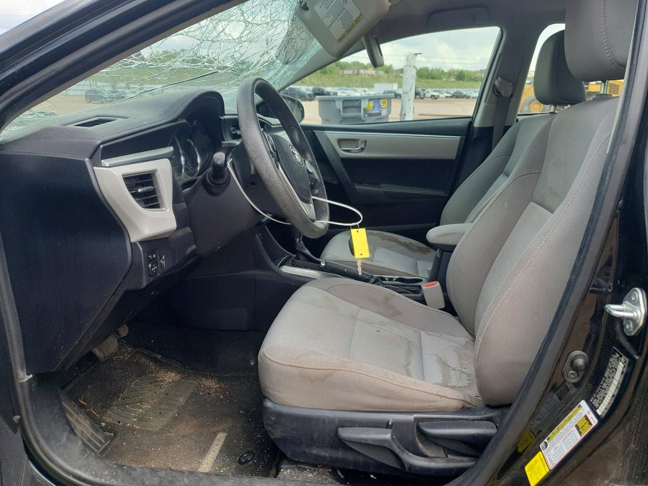 2016 Toyota Corolla Le Black vin: 2T1BURHEXGC735991
