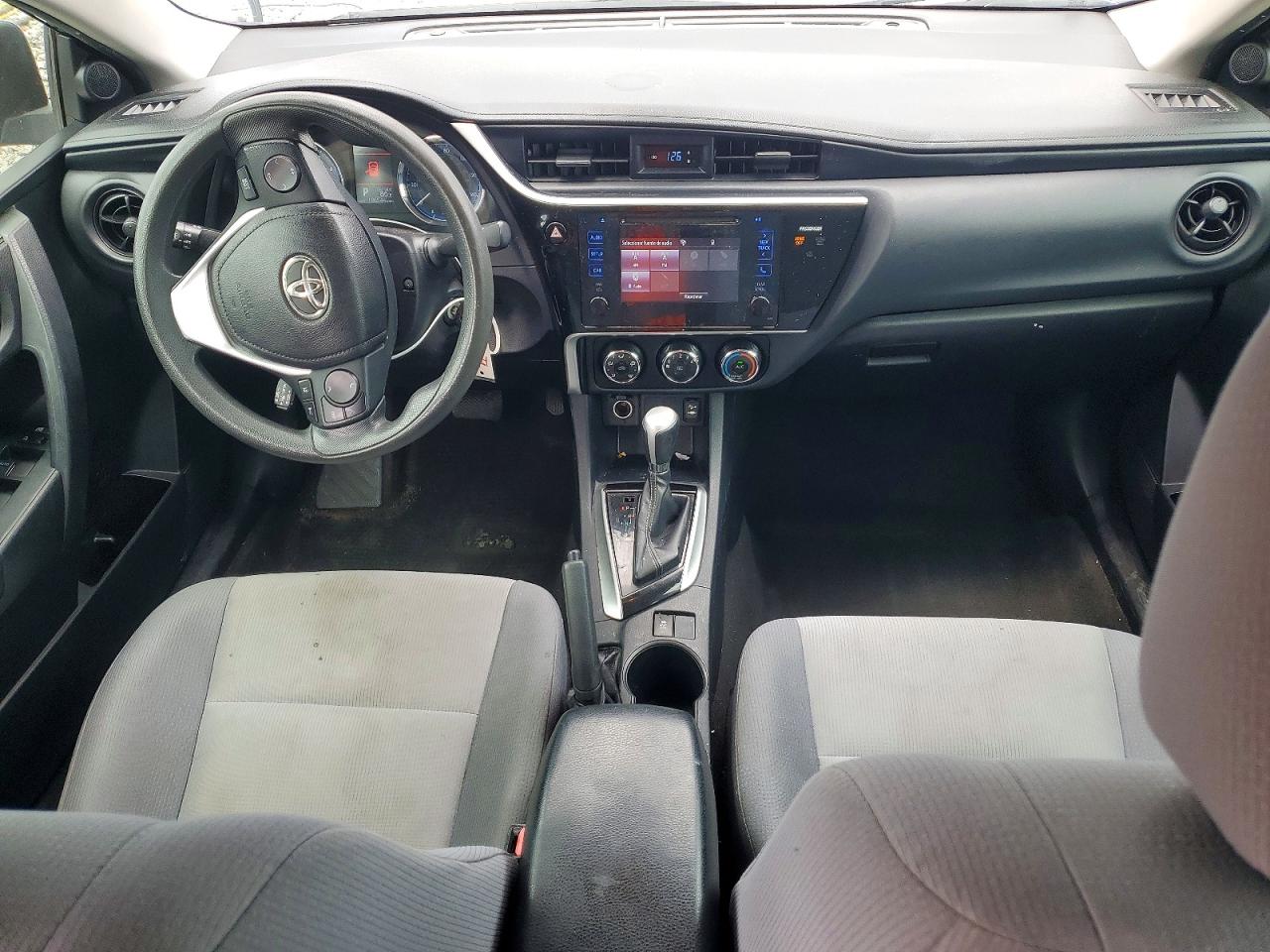 2017 Toyota Corolla L Gray vin: 2T1BURHEXHC787493