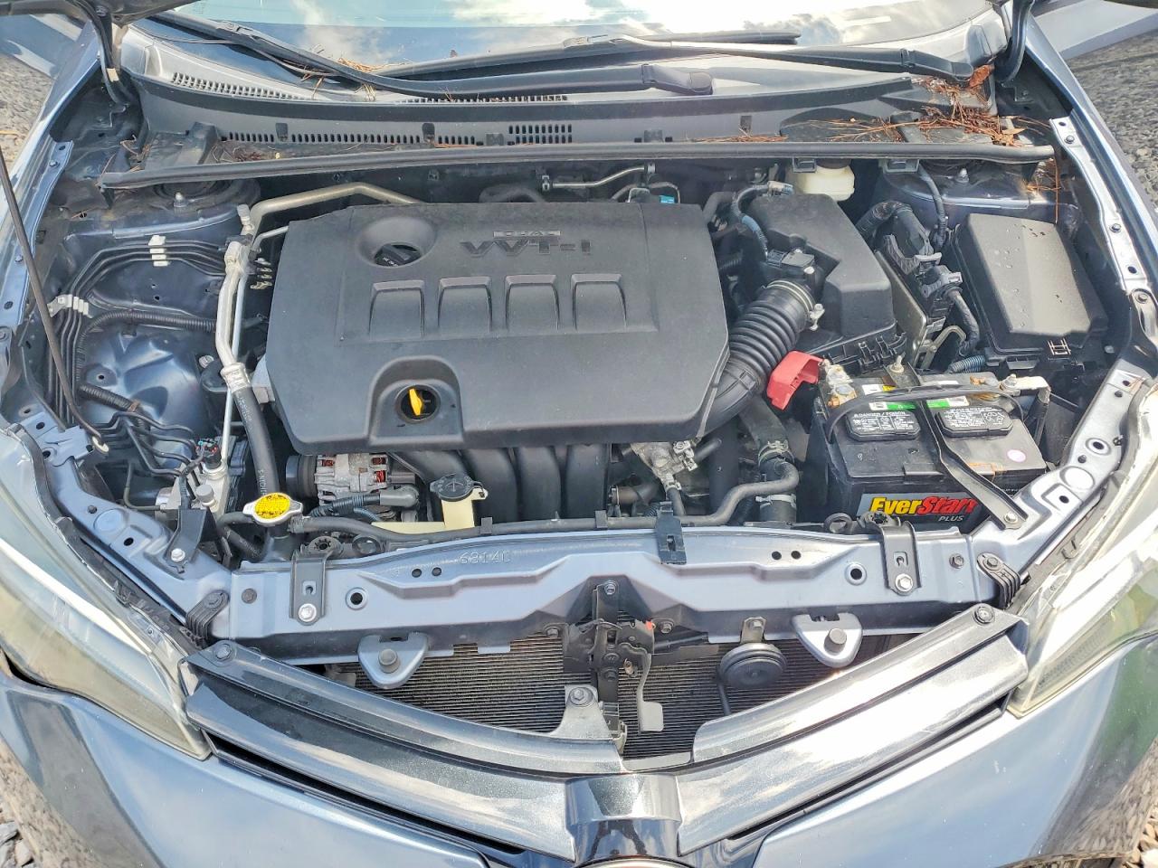 2017 Toyota Corolla L Gray vin: 2T1BURHEXHC787493