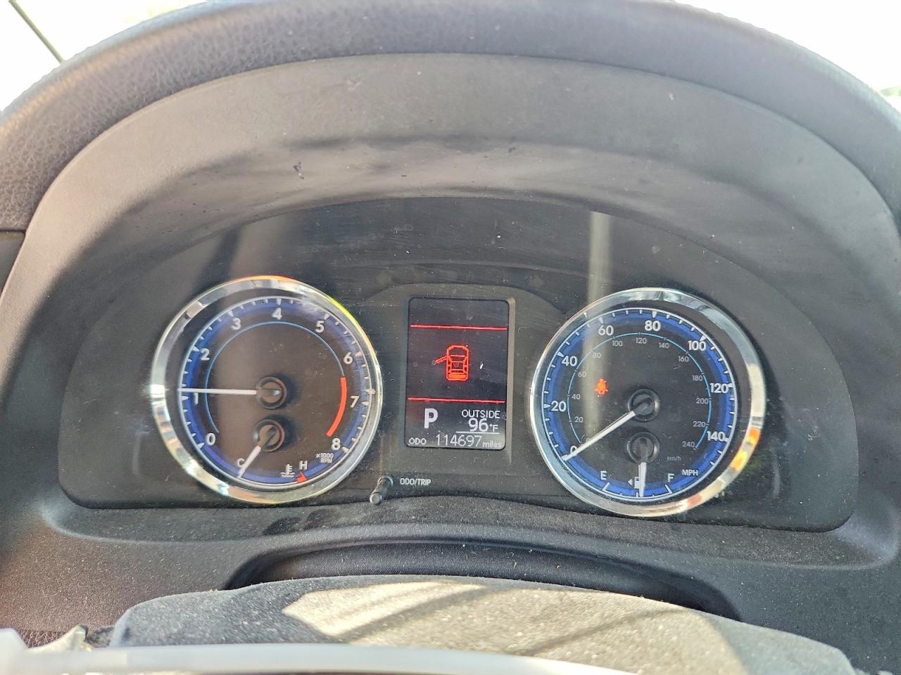 2017 Toyota Corolla Le Серый vin: 2T1BURHEXHC858904
