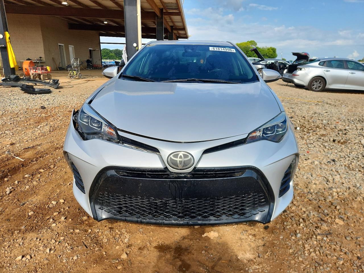 2018 Toyota Corolla Se Silver vin: 2T1BURHEXJC034195