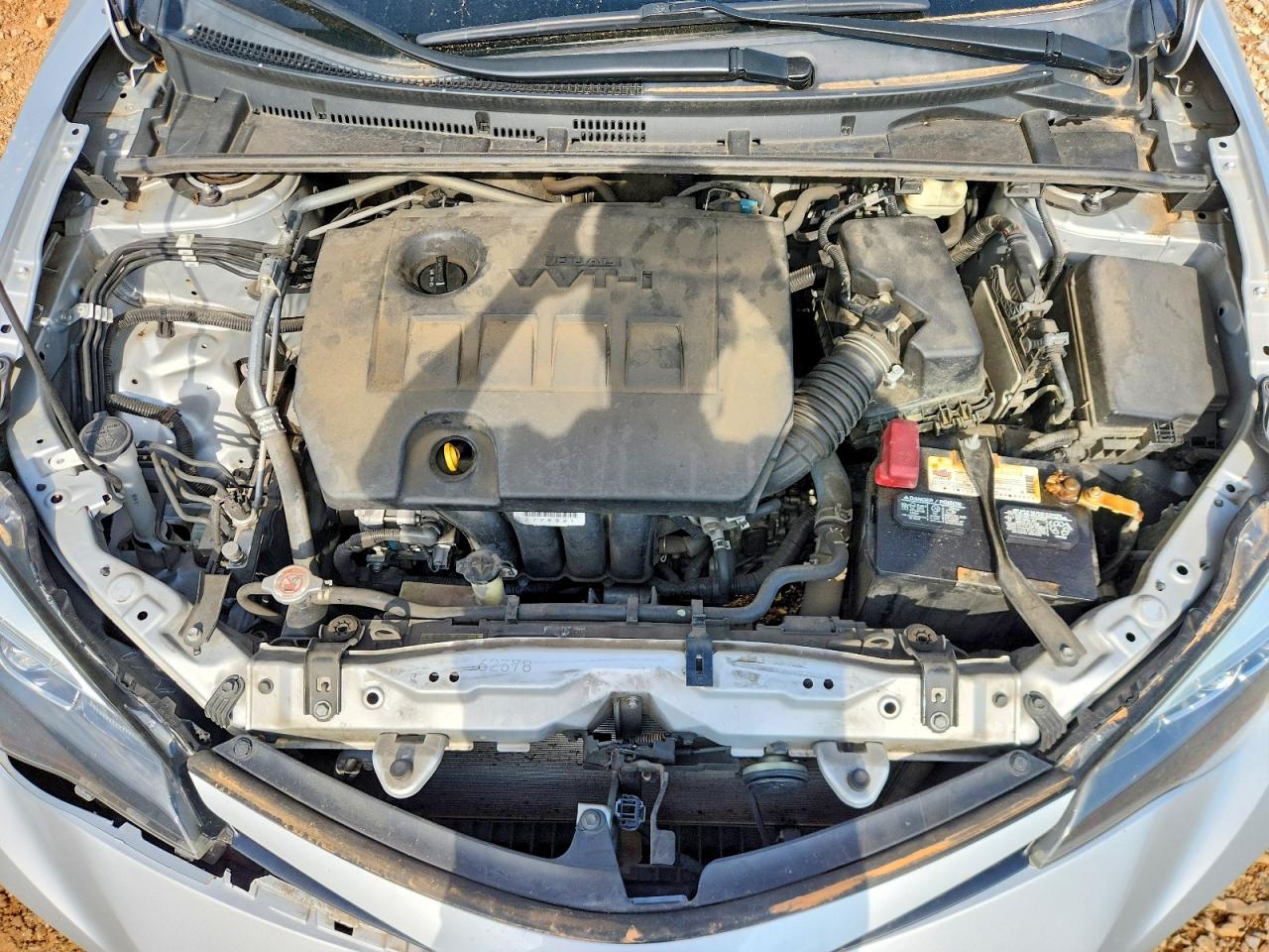 2018 Toyota Corolla Se Silver vin: 2T1BURHEXJC034195