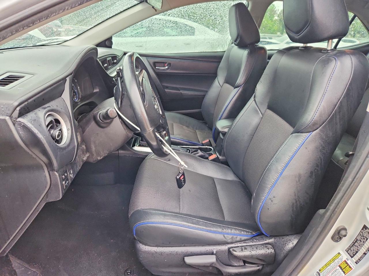 2019 Toyota Corolla Se Silver vin: 2T1BURHEXKC150272