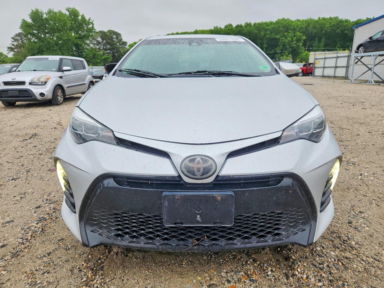 2019 Toyota Corolla Se Silver vin: 2T1BURHEXKC150272
