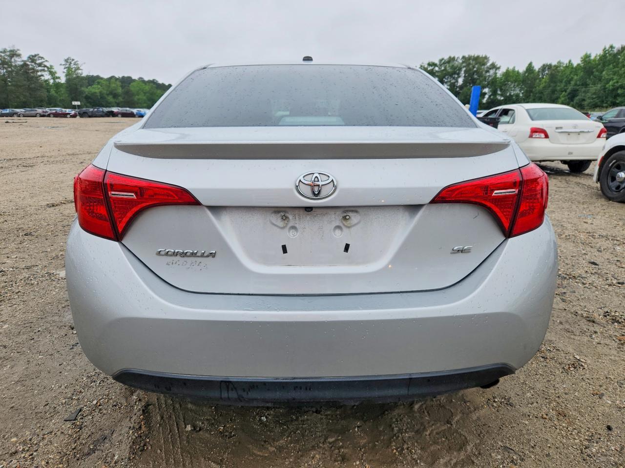 2019 Toyota Corolla Se Silver vin: 2T1BURHEXKC150272