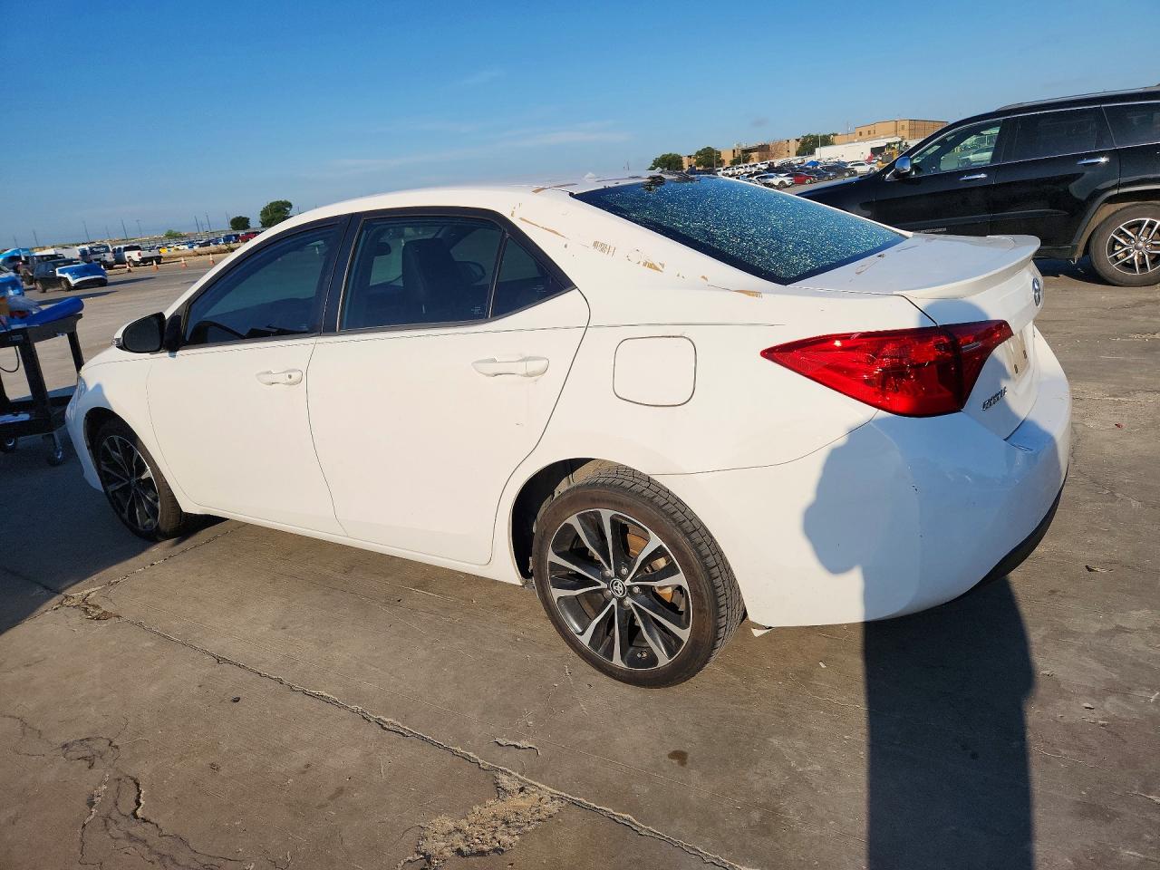 2019 Toyota Corolla Se Белый vin: 2T1BURHEXKC152071