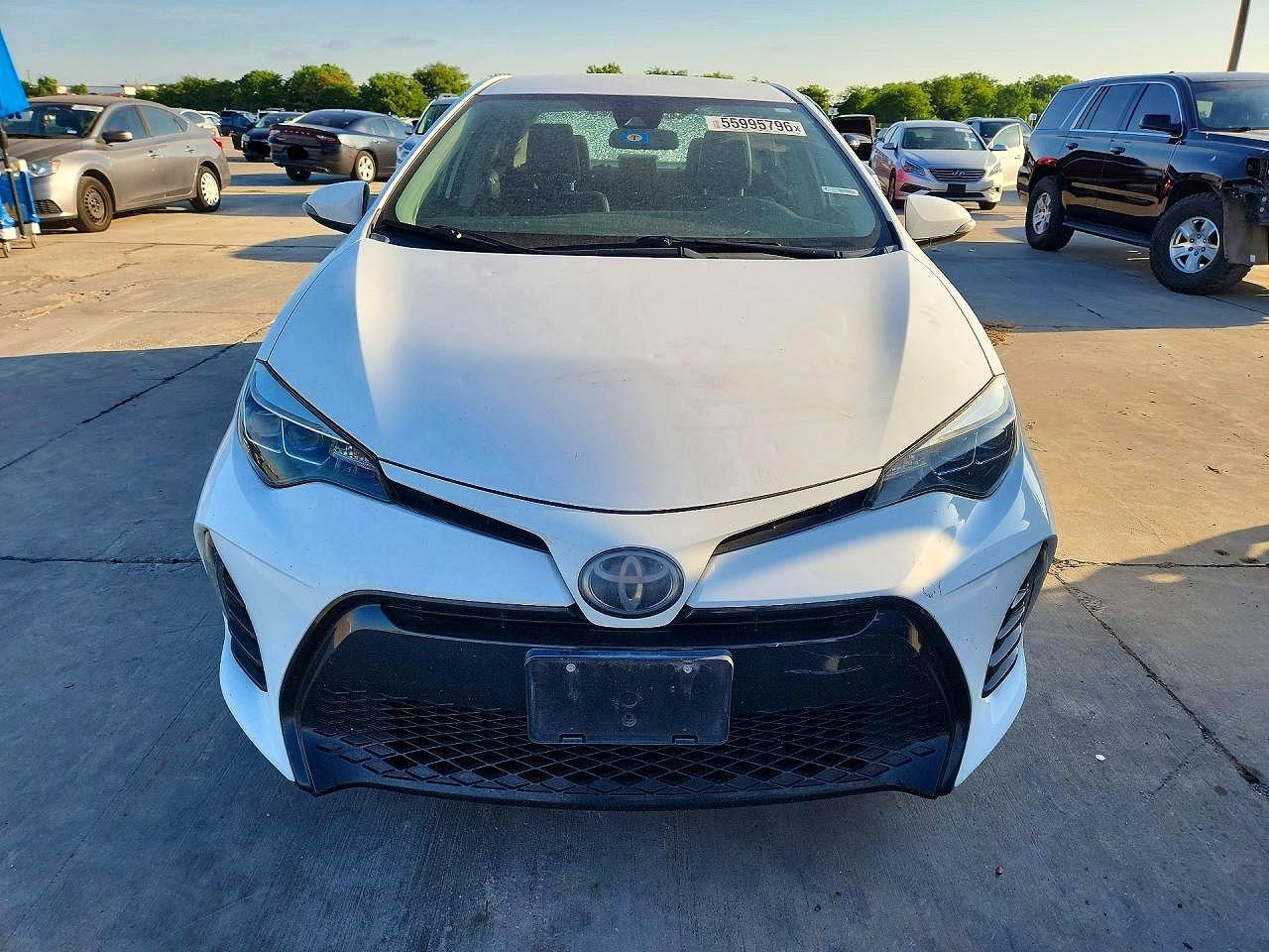 2019 Toyota Corolla Se Белый vin: 2T1BURHEXKC152071