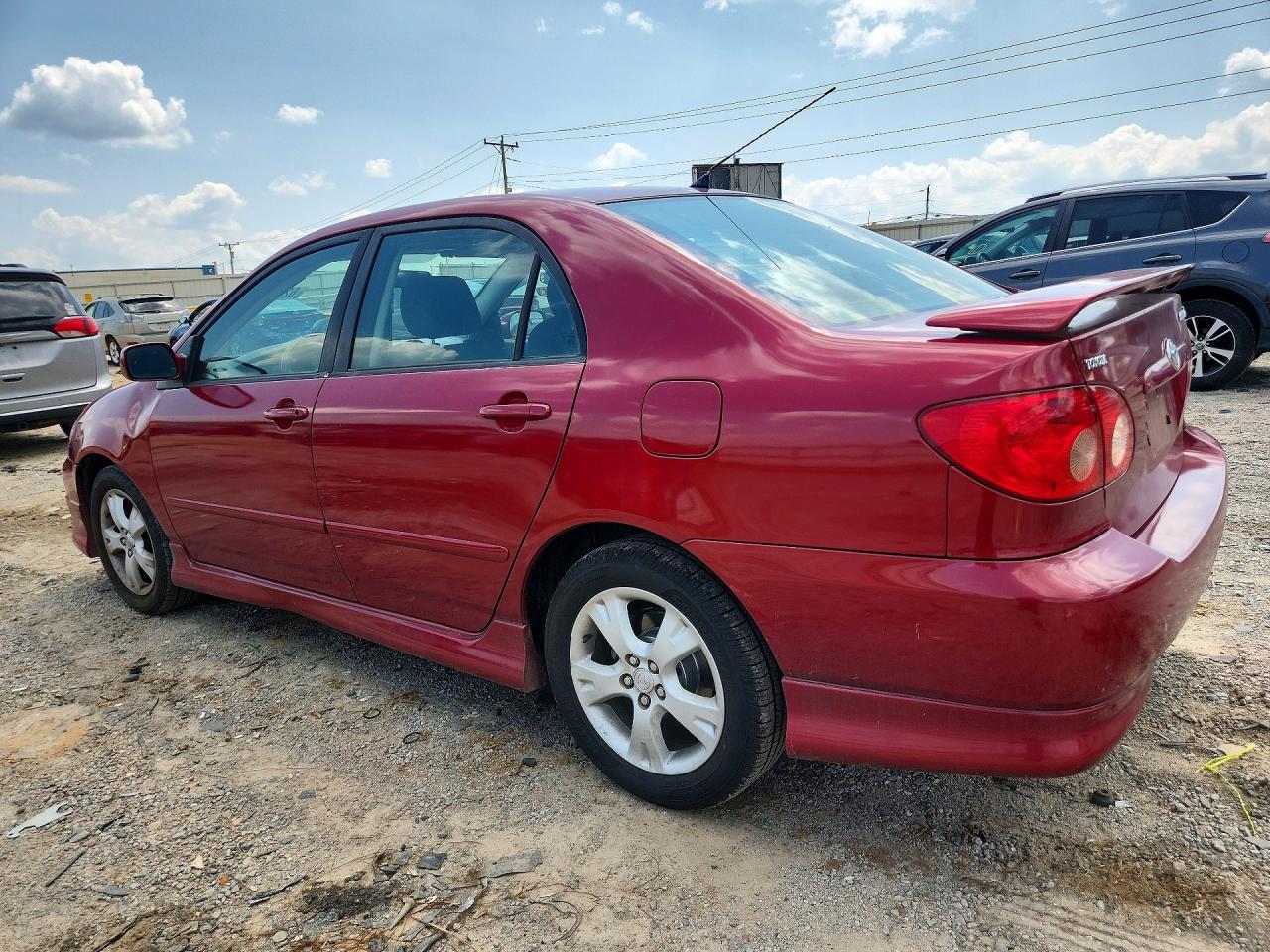 2006 Toyota Corolla Xrs Red vin: 2T1BY30E46C550475