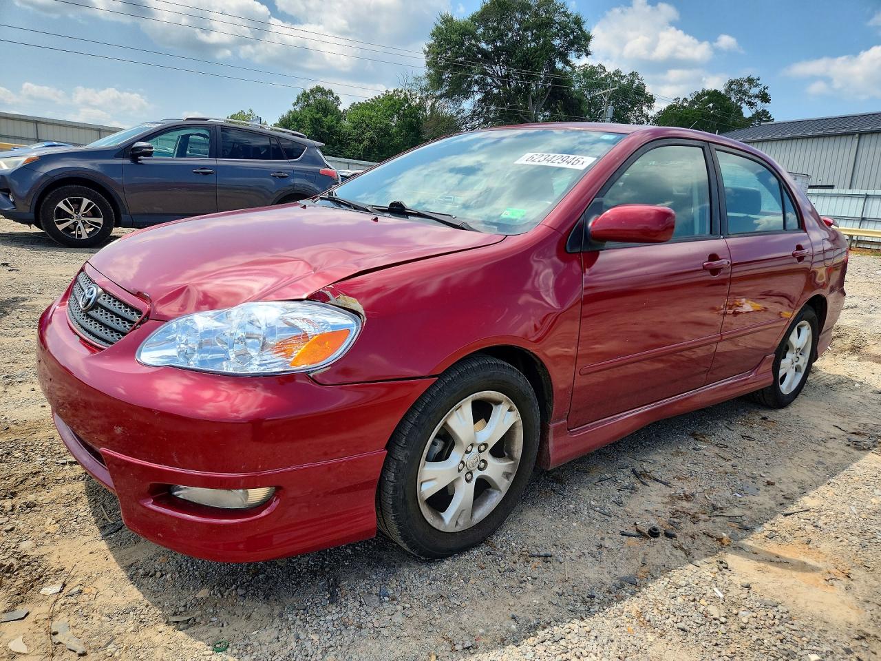 2006 Toyota Corolla Xrs Red vin: 2T1BY30E46C550475