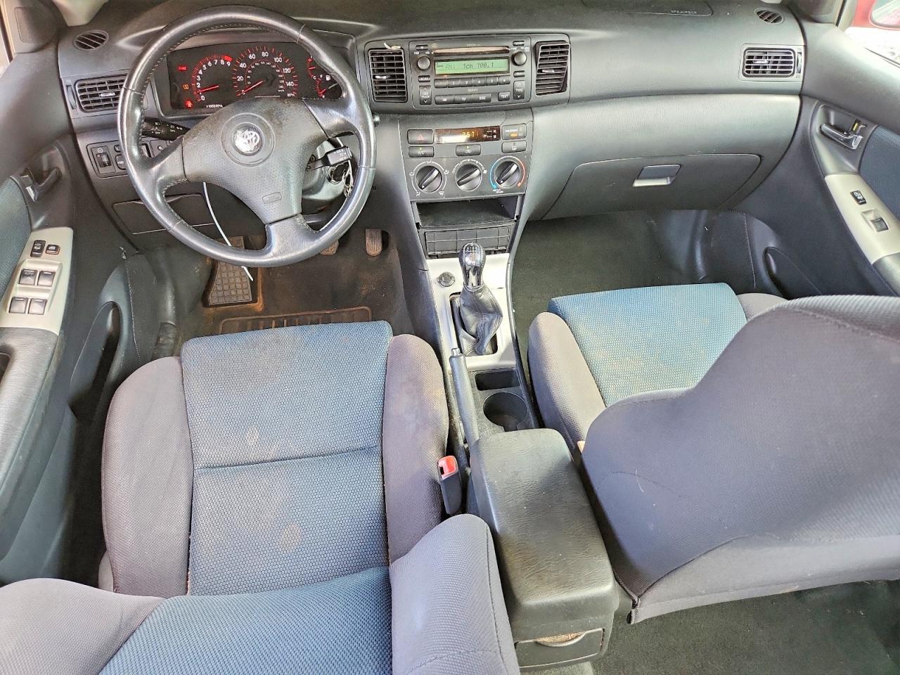 2006 Toyota Corolla Xrs Red vin: 2T1BY30E46C550475
