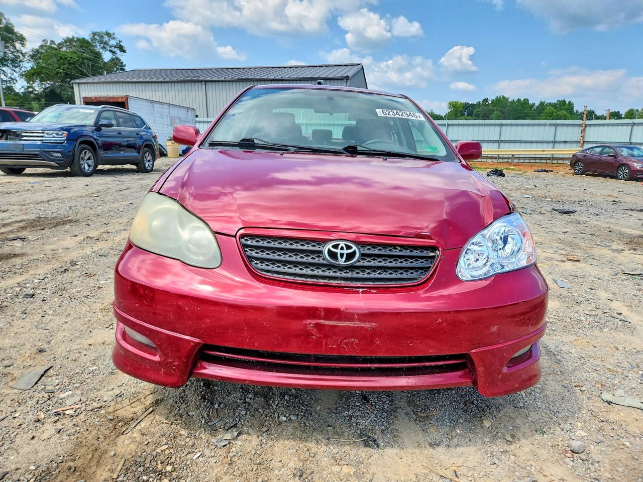 2006 Toyota Corolla Xrs Red vin: 2T1BY30E46C550475