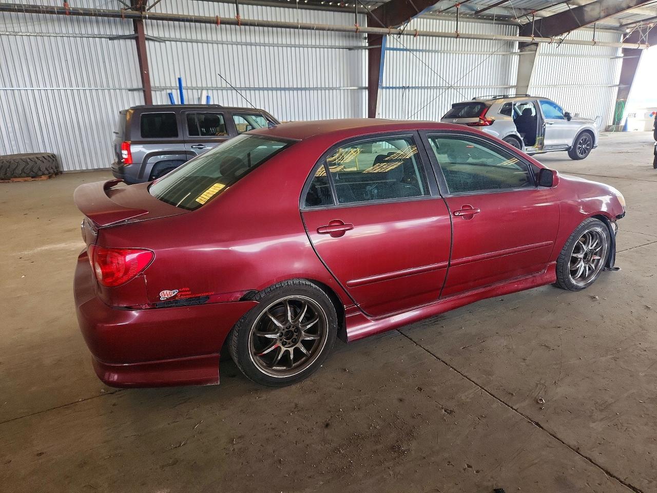 2006 Toyota Corolla Xrs Maroon vin: 2T1BY30EX6C550884
