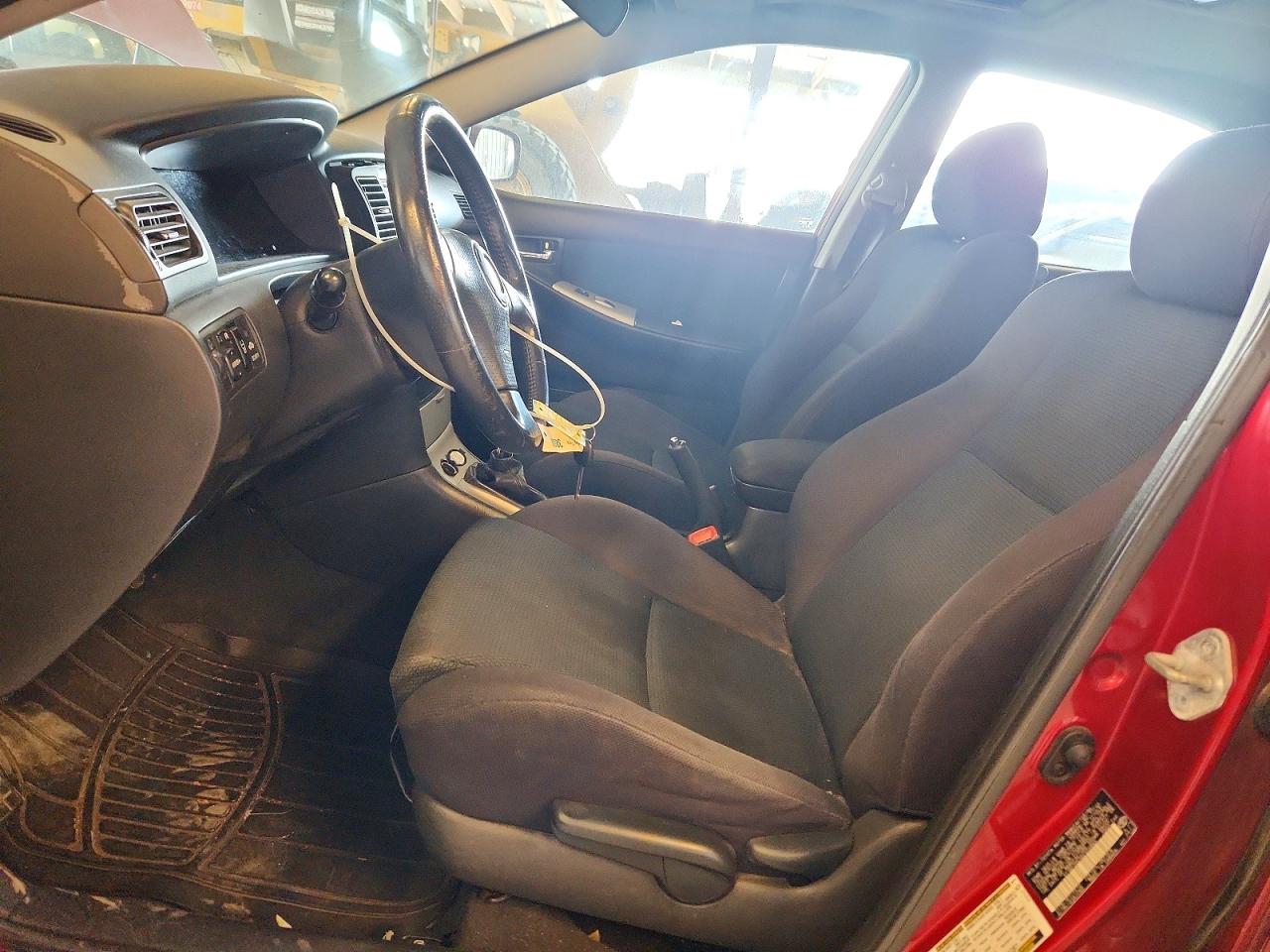 2006 Toyota Corolla Xrs Maroon vin: 2T1BY30EX6C550884