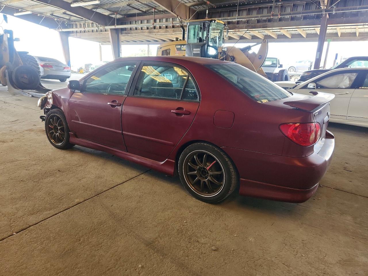 2006 Toyota Corolla Xrs Maroon vin: 2T1BY30EX6C550884