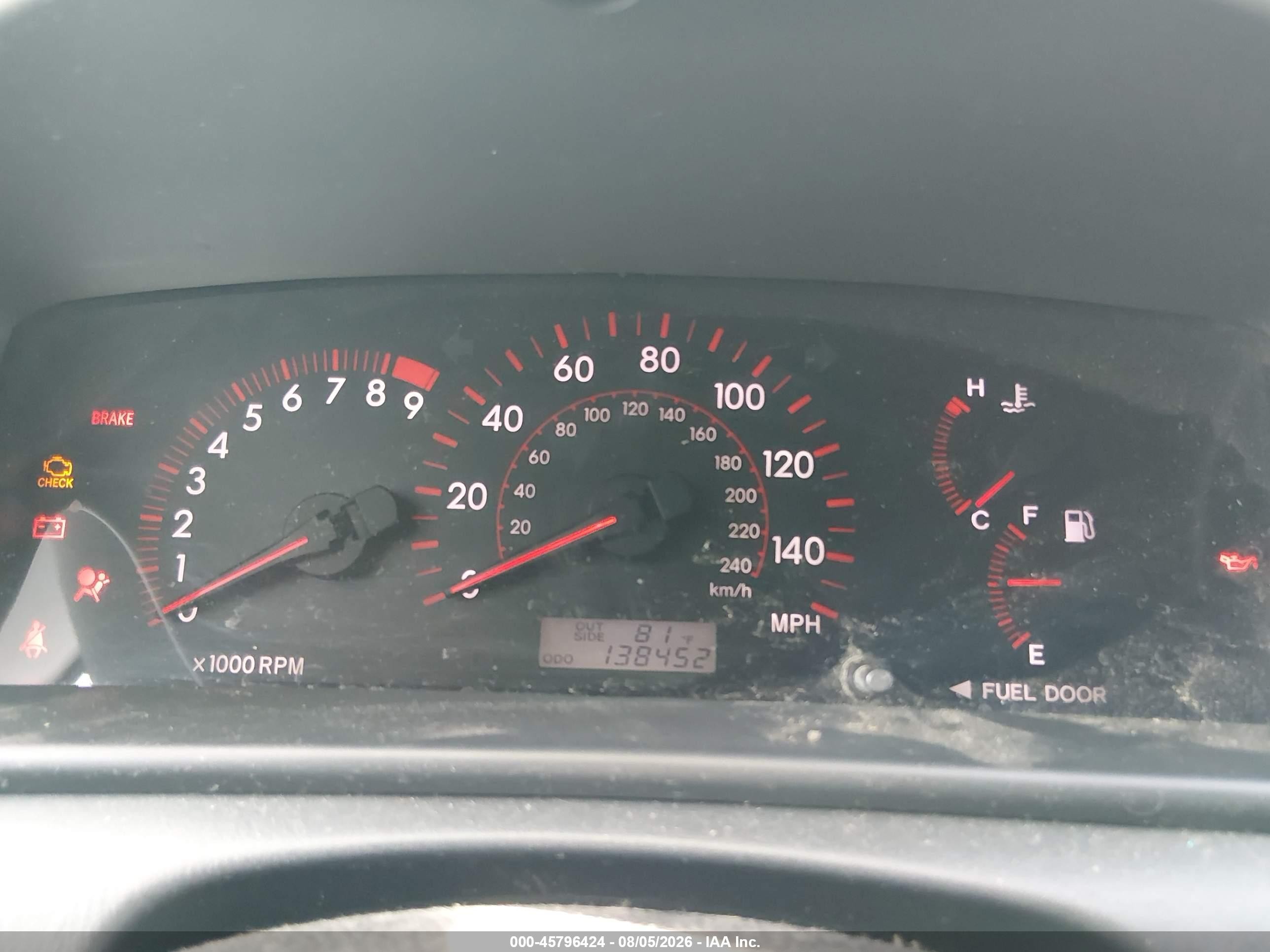 2006 Toyota Corolla Xrs Black vin: 2T1BY32E26C551119