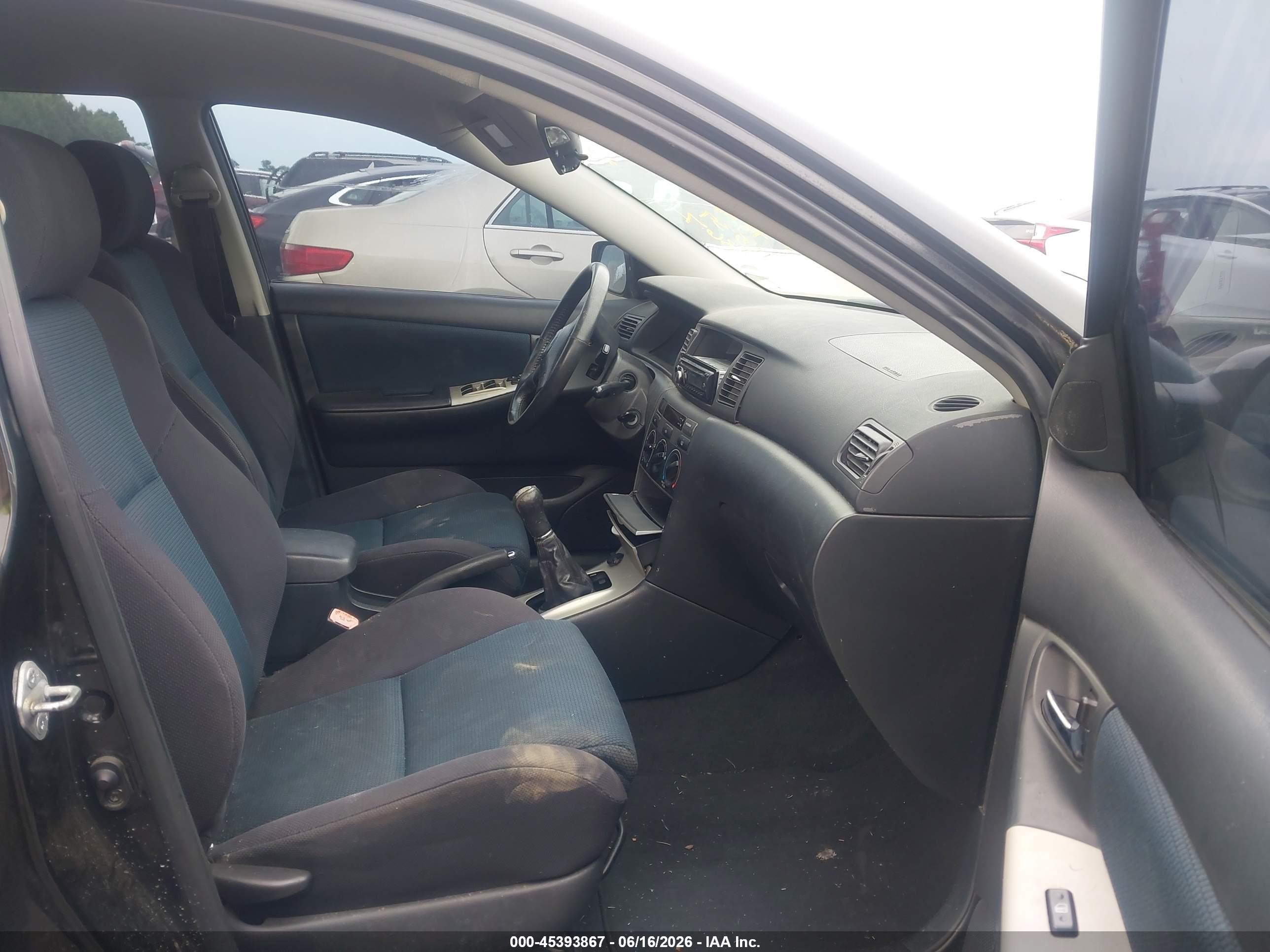 2005 Toyota Corolla Xrs Black vin: 2T1BY32E85C377880