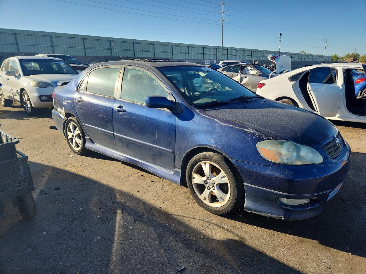 2005 Toyota Corolla Xrs Blue vin: 2T1BY32E85C411882