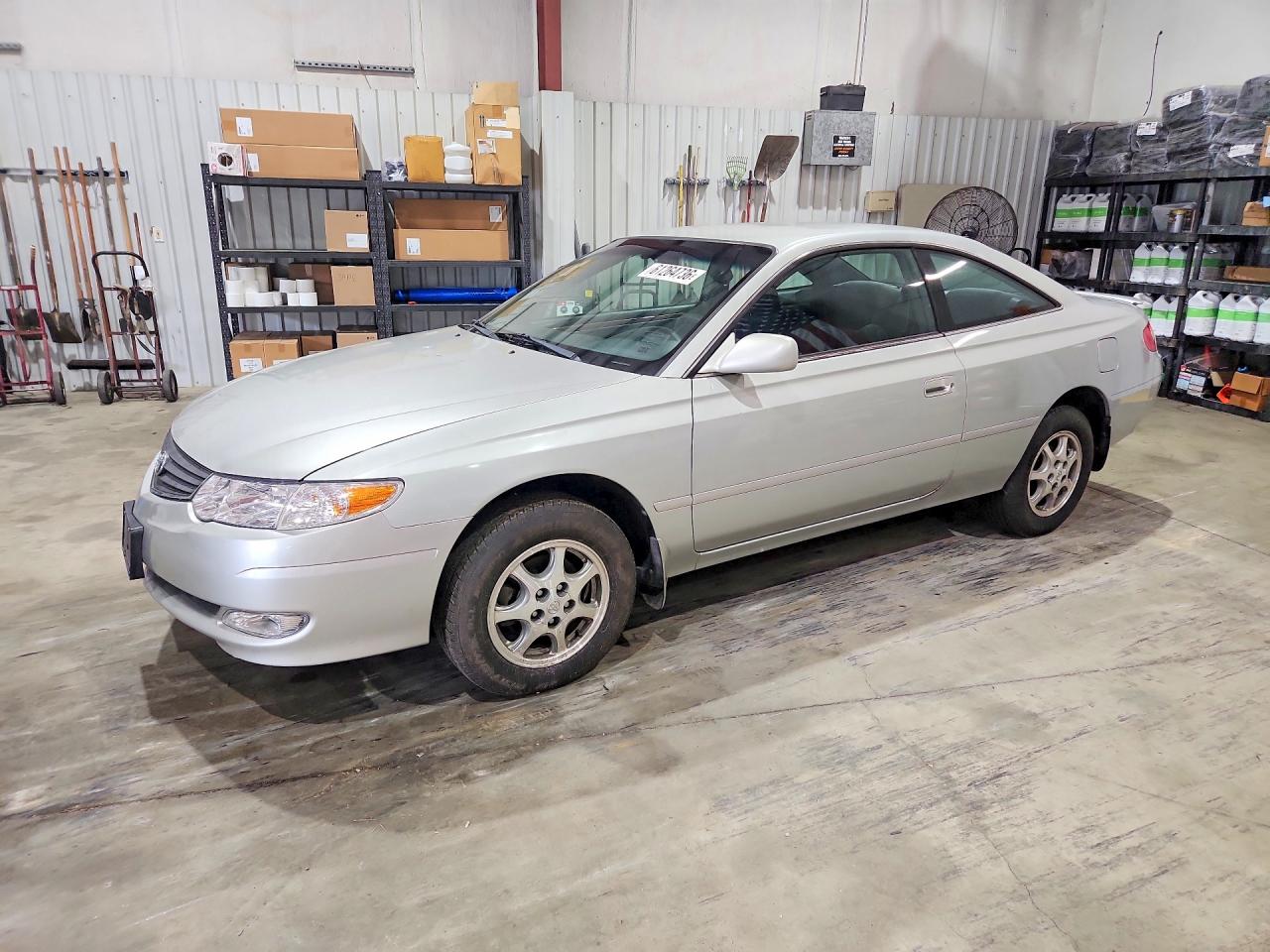 2003 Toyota Camry Solara Se Silver vin: 2T1CE22P03C018531