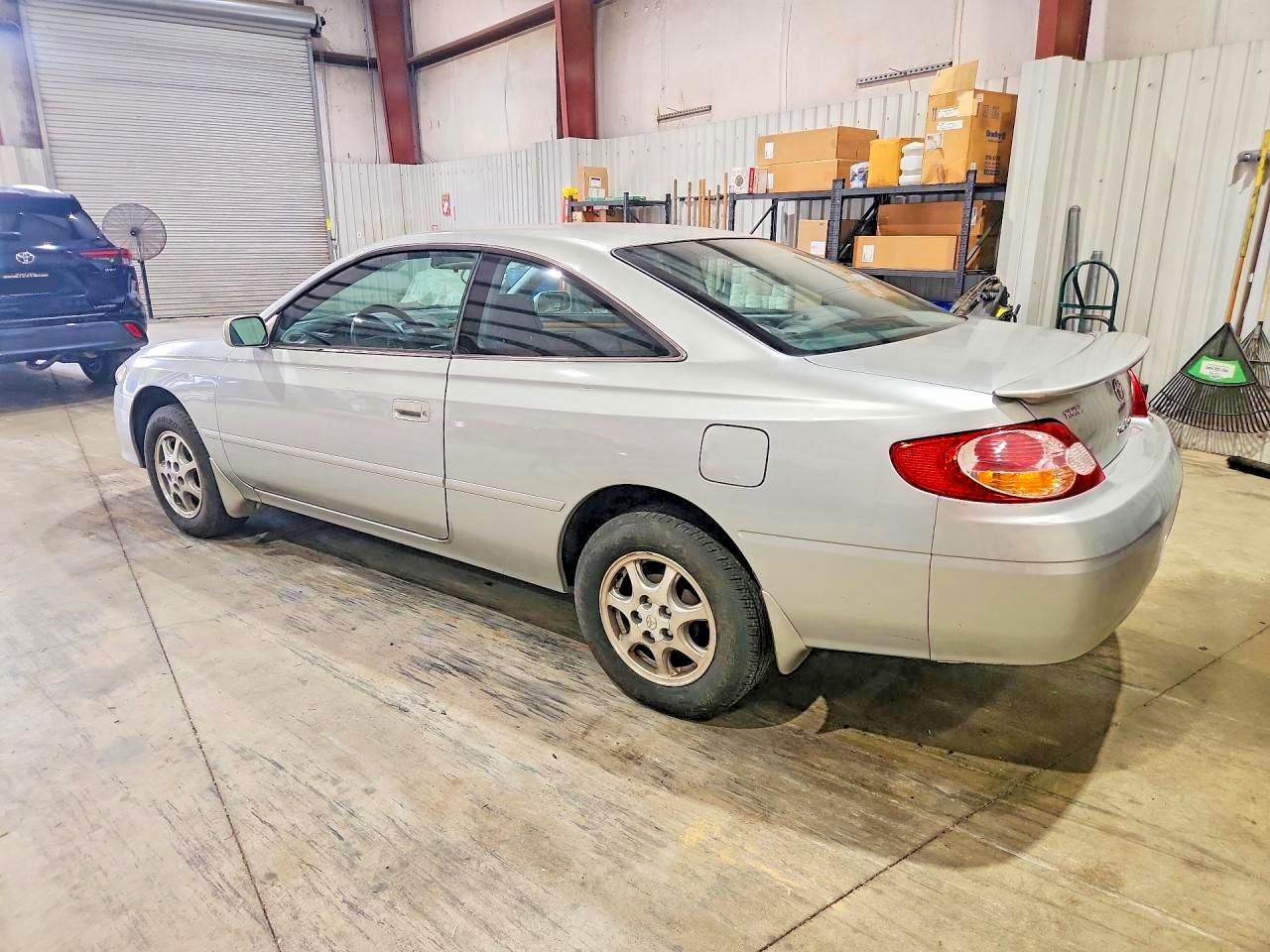 2003 Toyota Camry Solara Se Silver vin: 2T1CE22P03C018531