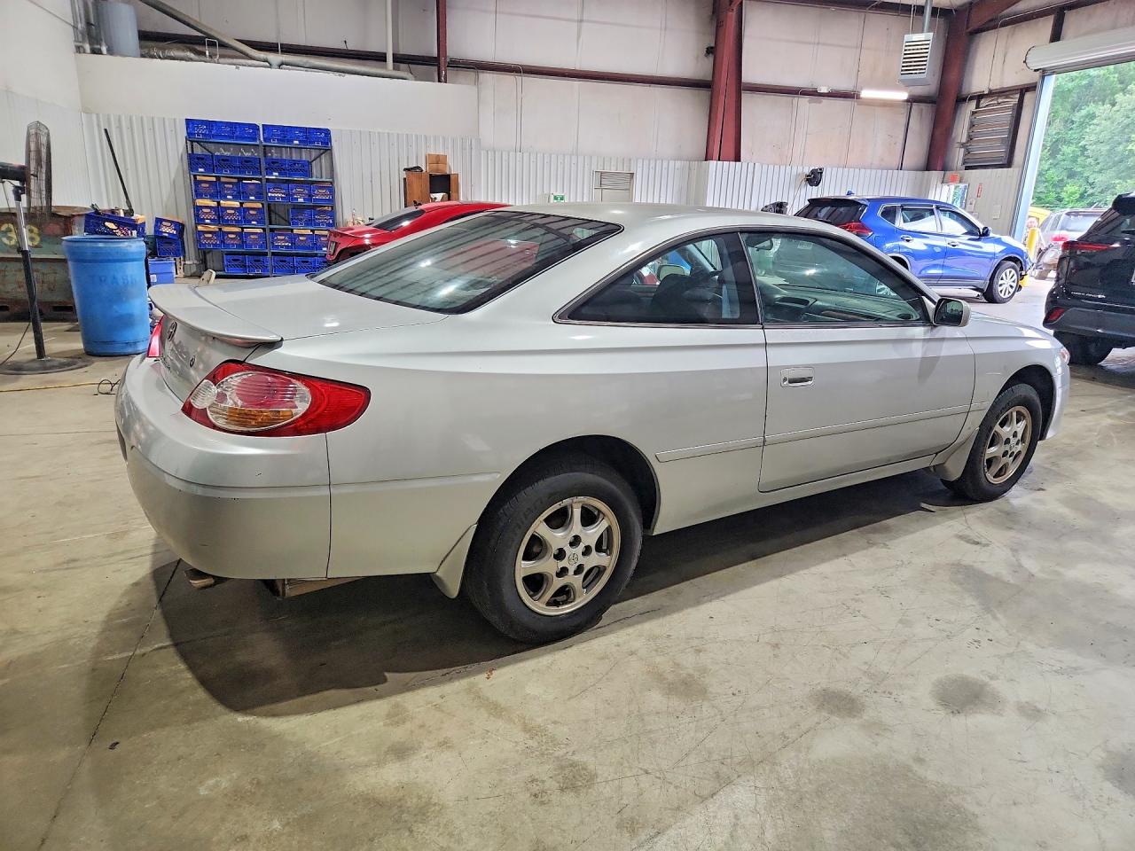 2003 Toyota Camry Solara Se Silver vin: 2T1CE22P03C018531