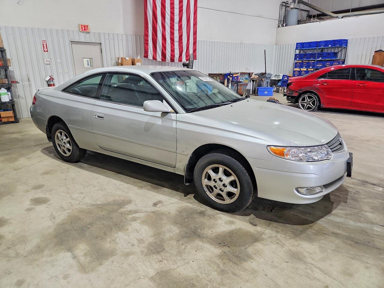 2003 Toyota Camry Solara Se Silver vin: 2T1CE22P03C018531