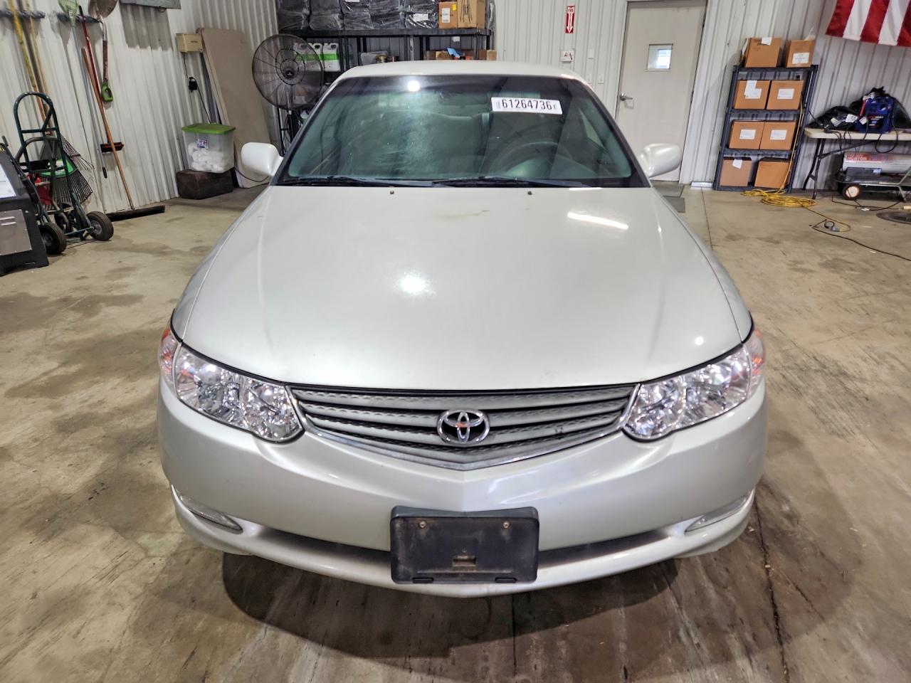 2003 Toyota Camry Solara Se Silver vin: 2T1CE22P03C018531