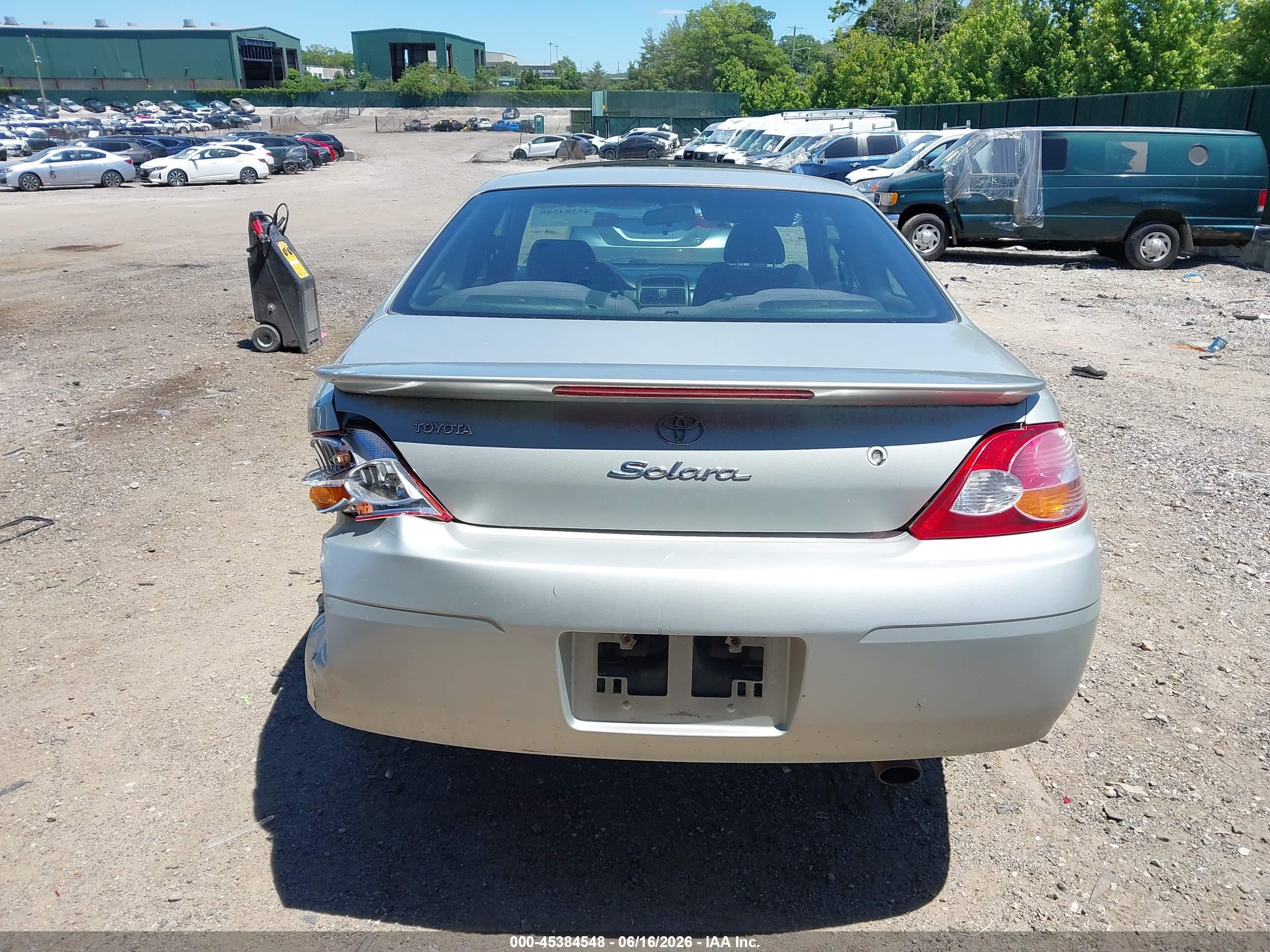 2002 Toyota Camry Solara Se Gray vin: 2T1CE22P12C002563