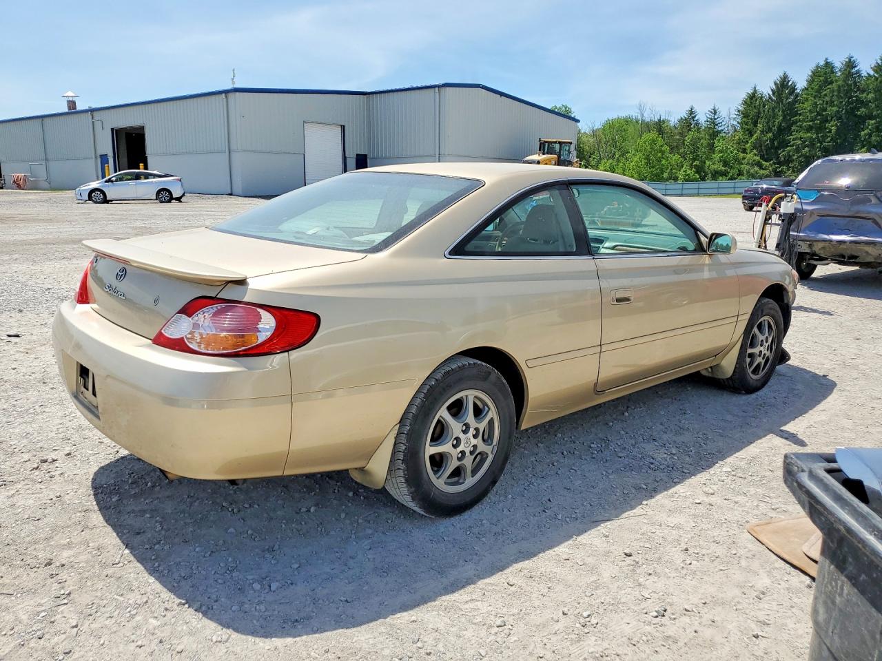 2002 Toyota Camry Solara Se Tan vin: 2T1CE22P22C003432