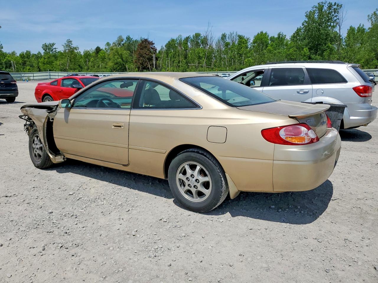 2002 Toyota Camry Solara Se Tan vin: 2T1CE22P22C003432