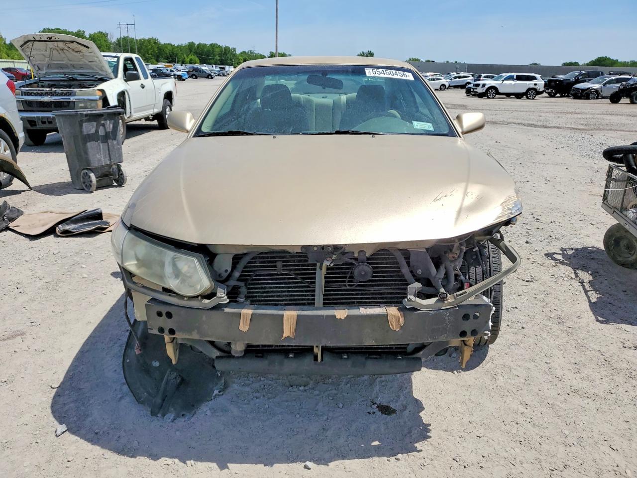 2002 Toyota Camry Solara Se Tan vin: 2T1CE22P22C003432
