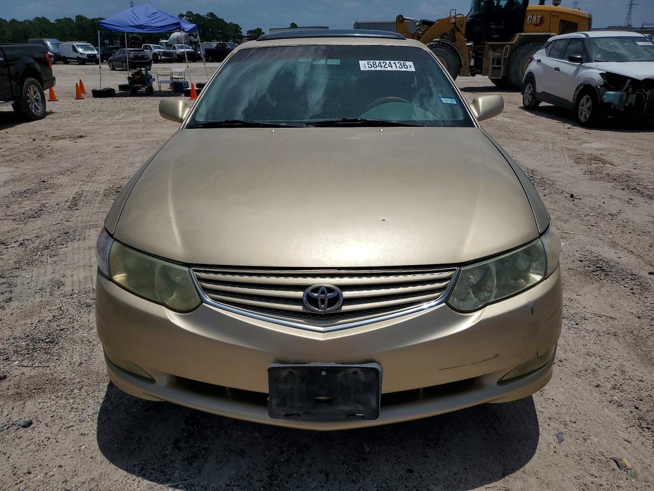 2002 Toyota Camry Solara Se Gold vin: 2T1CE22P32C014990