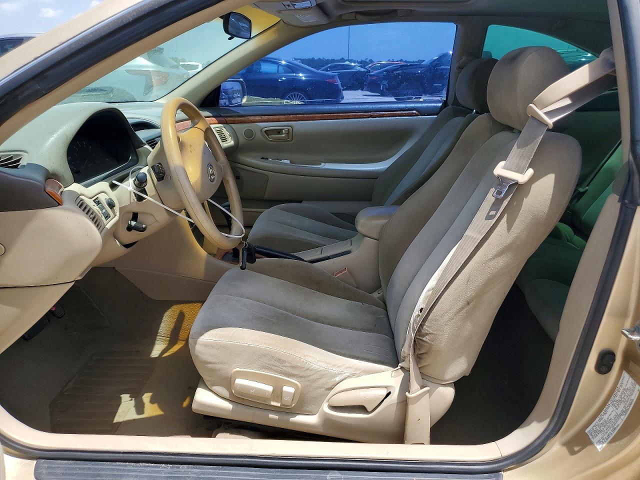 2002 Toyota Camry Solara Se Gold vin: 2T1CE22P32C014990