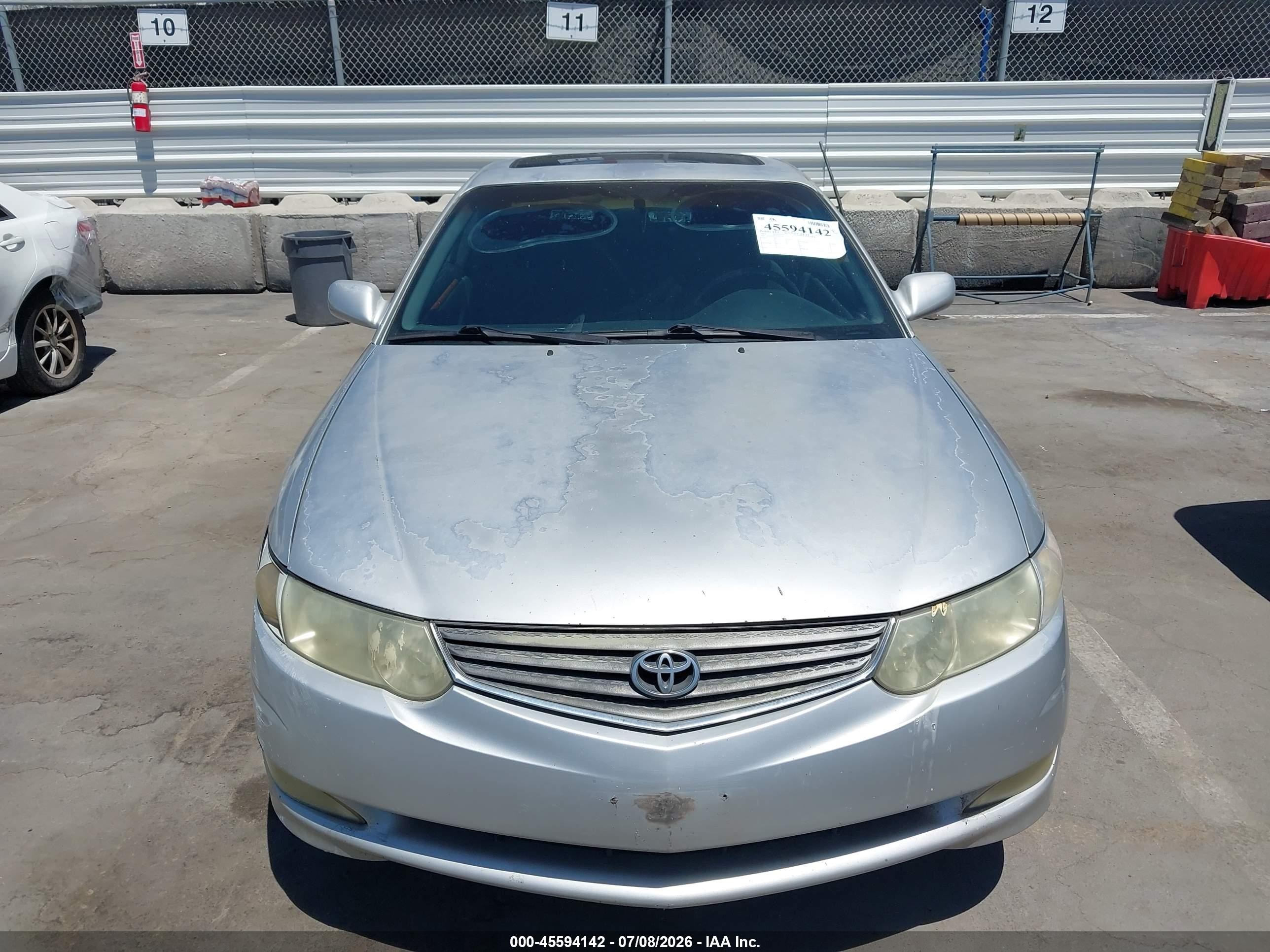 2002 Toyota Camry Solara Se Gray vin: 2T1CE22P52C003201