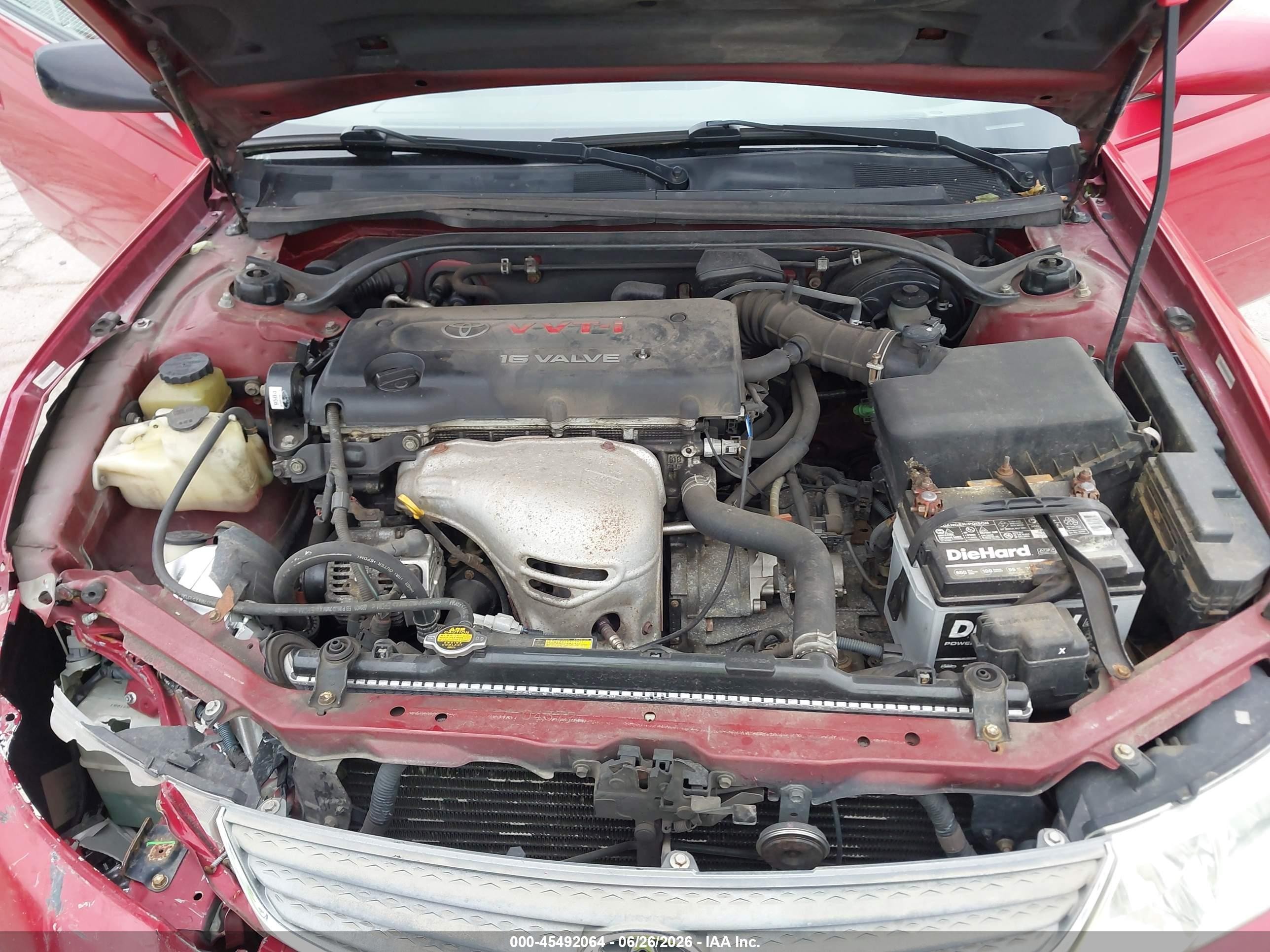 2002 Toyota Camry Solara Se Red vin: 2T1CE22P52C004168
