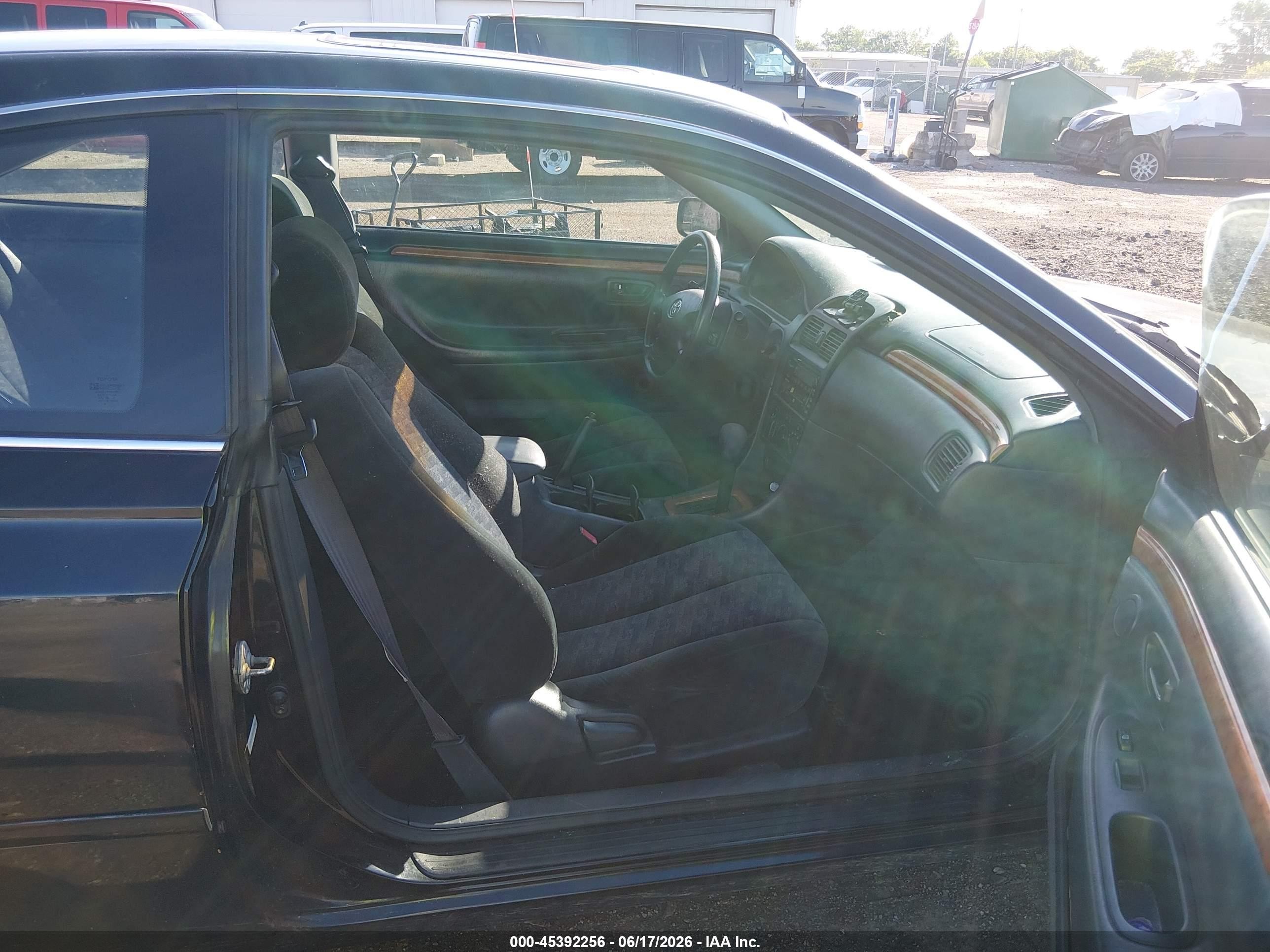 2002 Toyota Camry Solara Se Black vin: 2T1CE22P52C012982