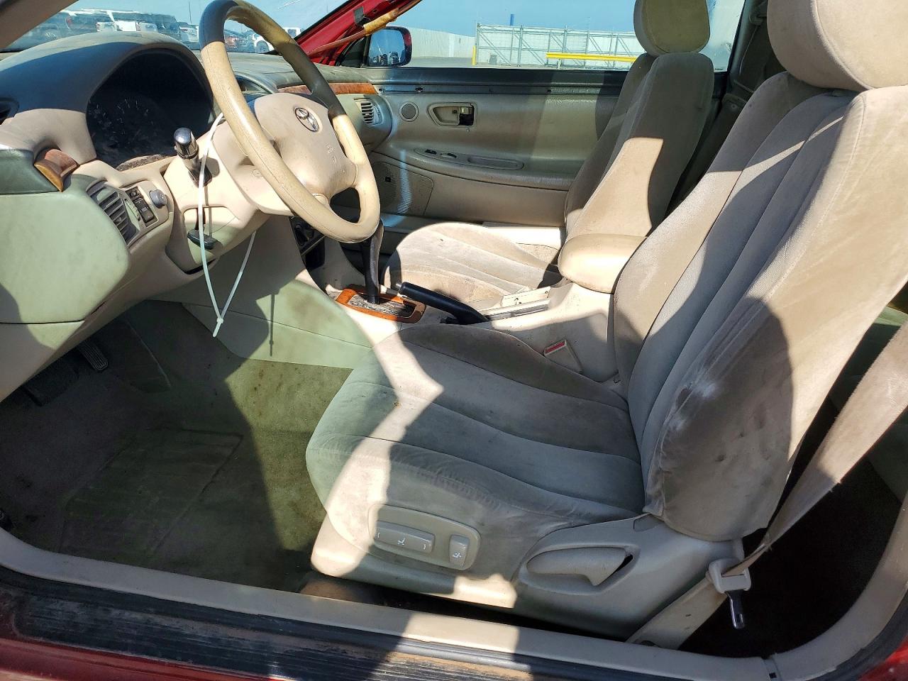 2002 Toyota Camry Solara Se Red vin: 2T1CE22P62C004793
