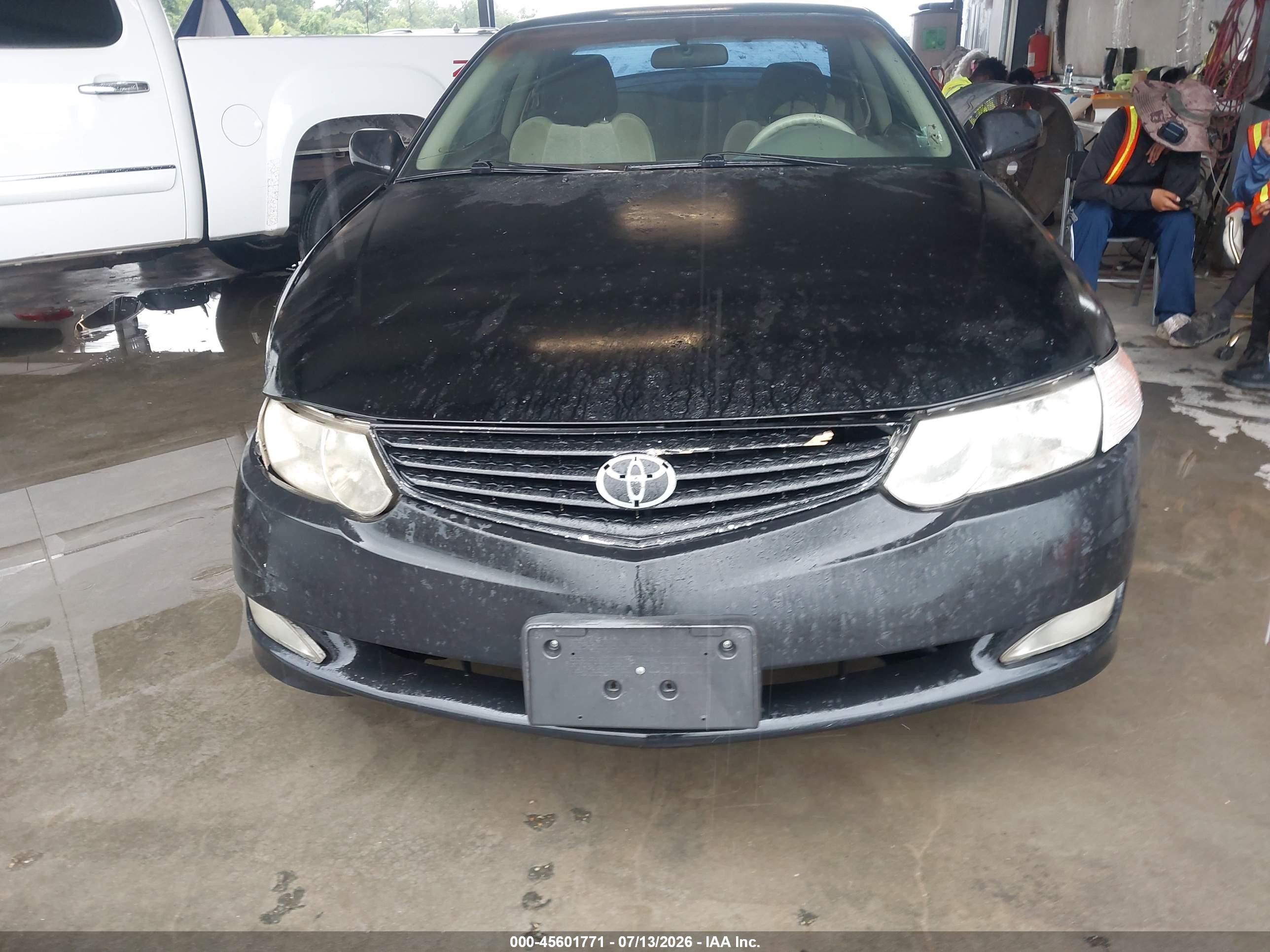 2002 Toyota Camry Solara Se Black vin: 2T1CE22P62C010870