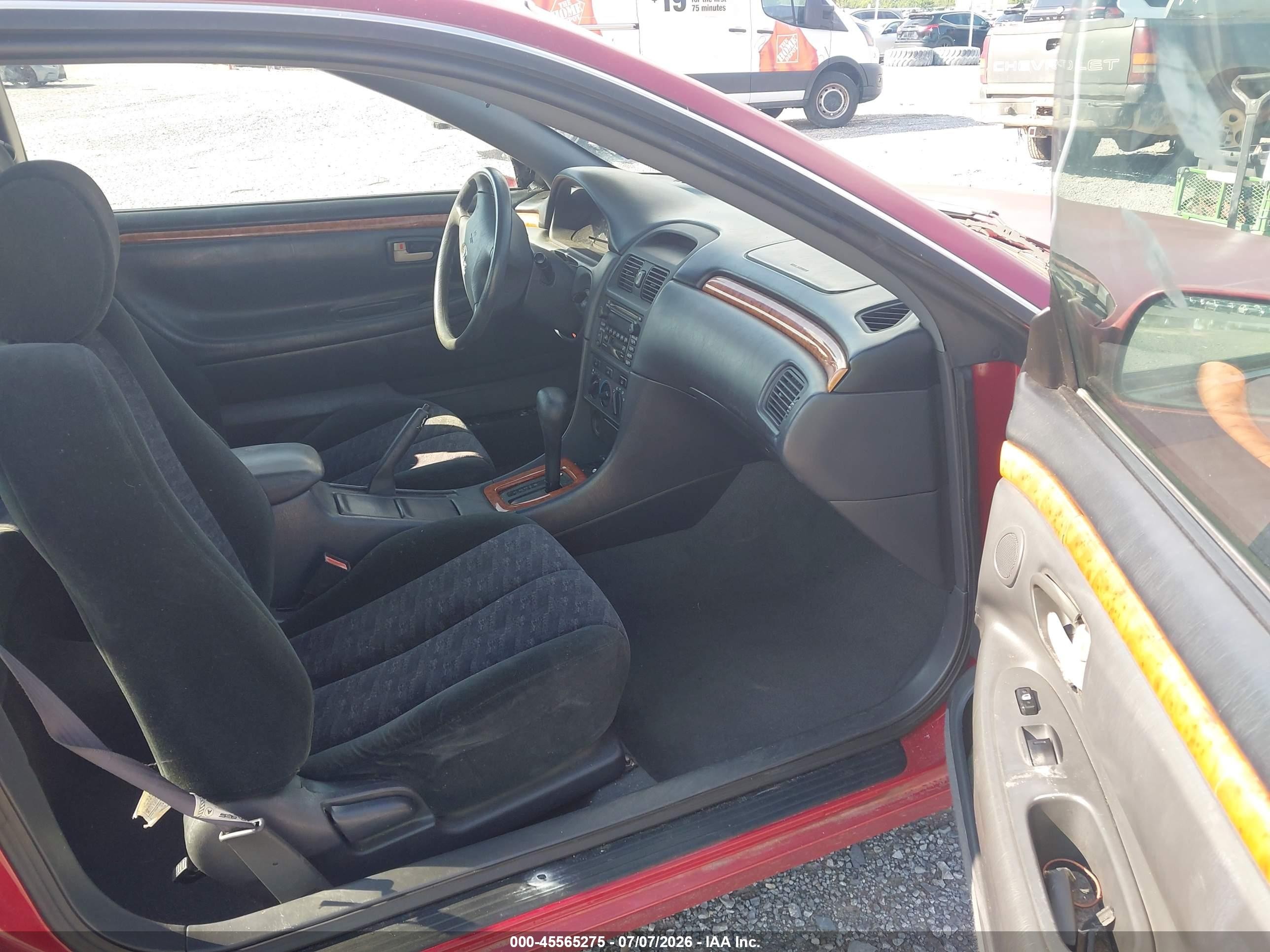 2003 Toyota Camry Solara Se Red vin: 2T1CE22P63C024009