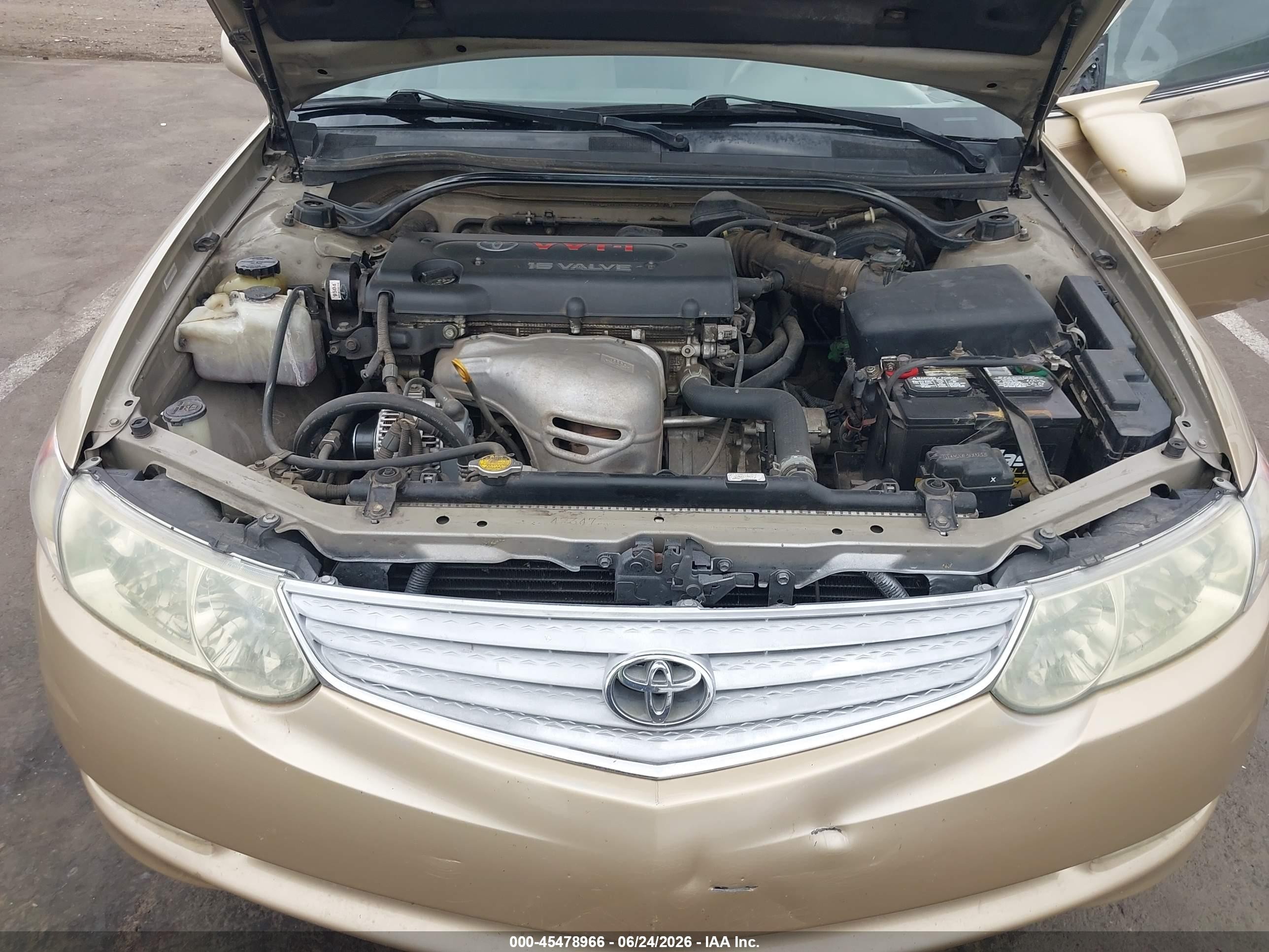 2002 Toyota Camry Solara Se Gold vin: 2T1CE22P92C017201