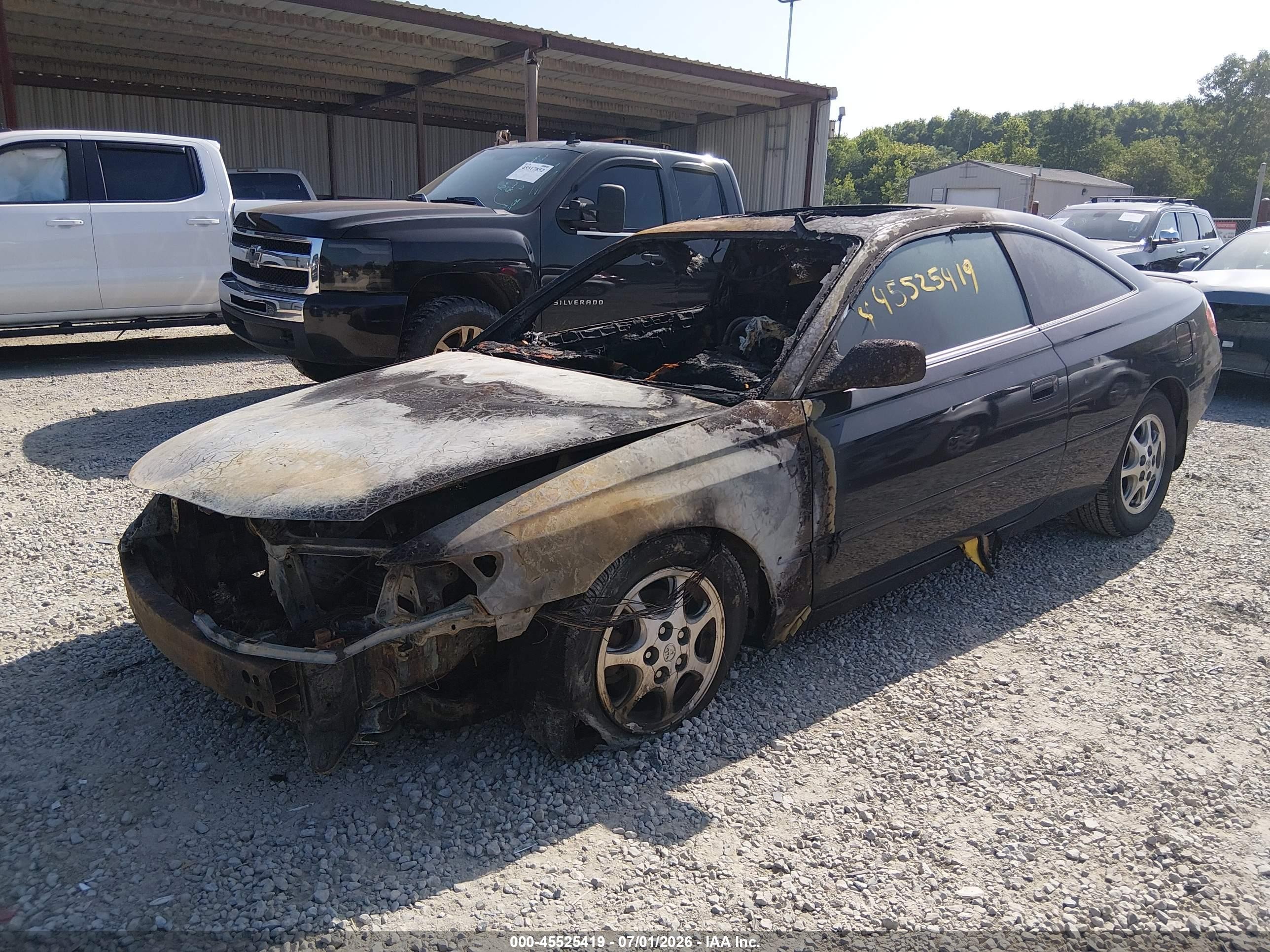 2002 Toyota Camry Solara Se Black vin: 2T1CE22PX2C002903