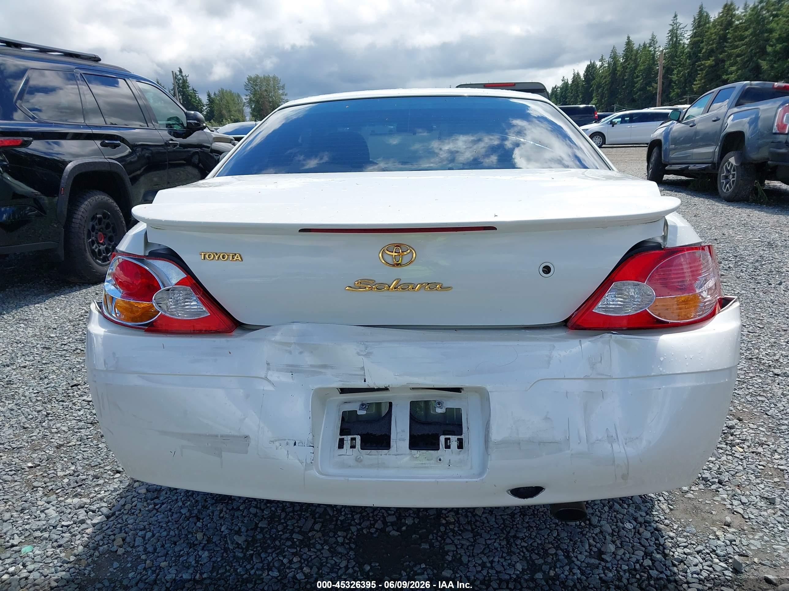 2002 Toyota Camry Solara Se Белый vin: 2T1CE28PX2C010698