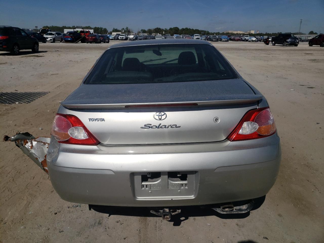 2002 Toyota Camry Solara Se Silver vin: 2T1CF22P02C589898