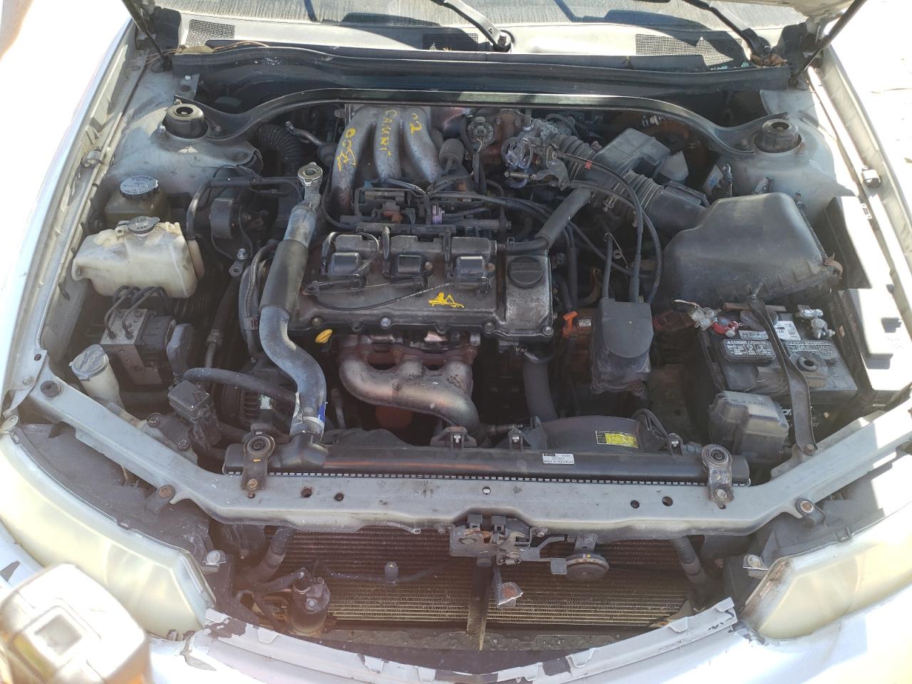 2002 Toyota Camry Solara Se Silver vin: 2T1CF22P02C589898