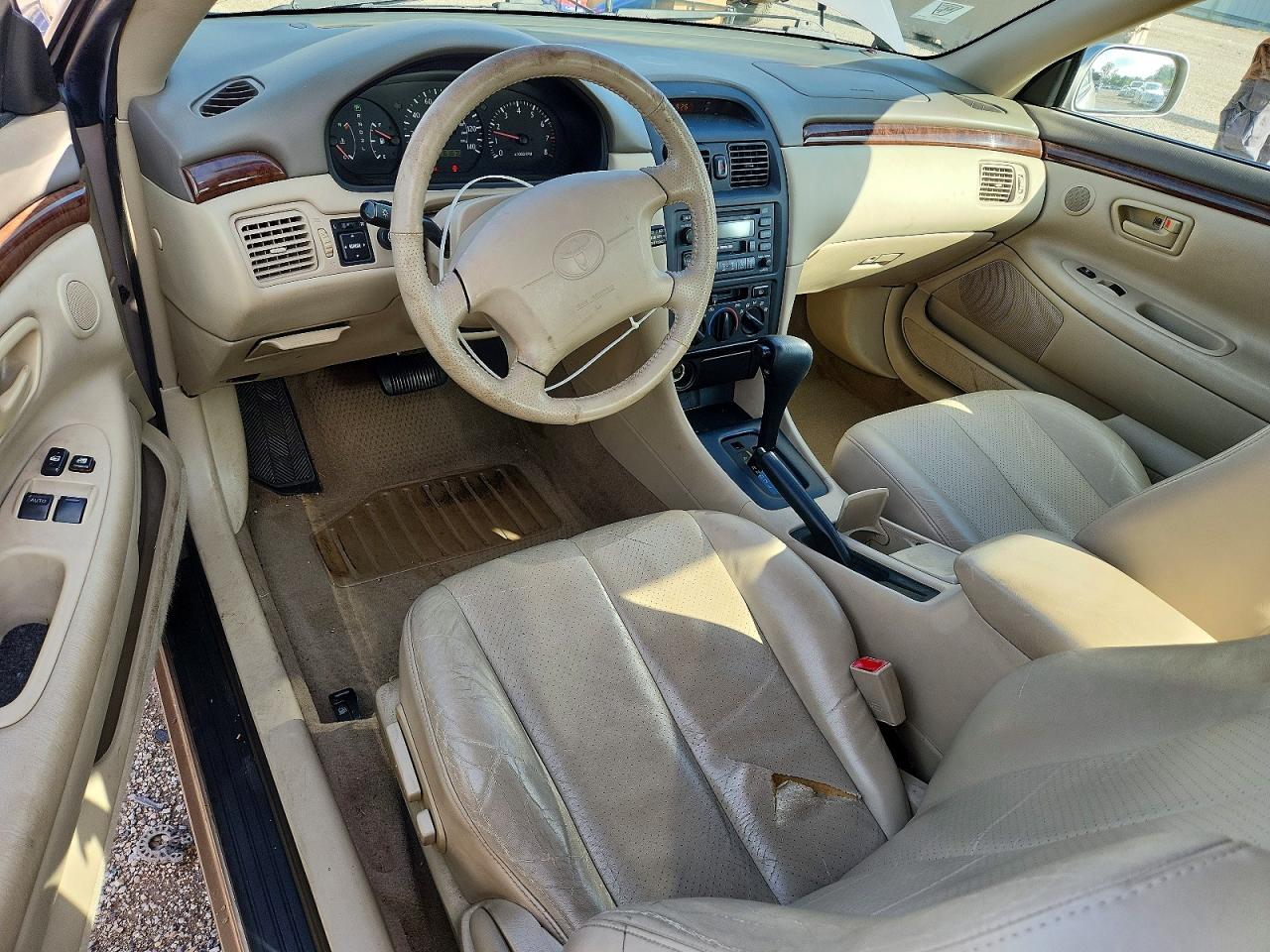 1999 Toyota Camry Solara Se V6 Beige vin: 2T1CF22P0XC118065