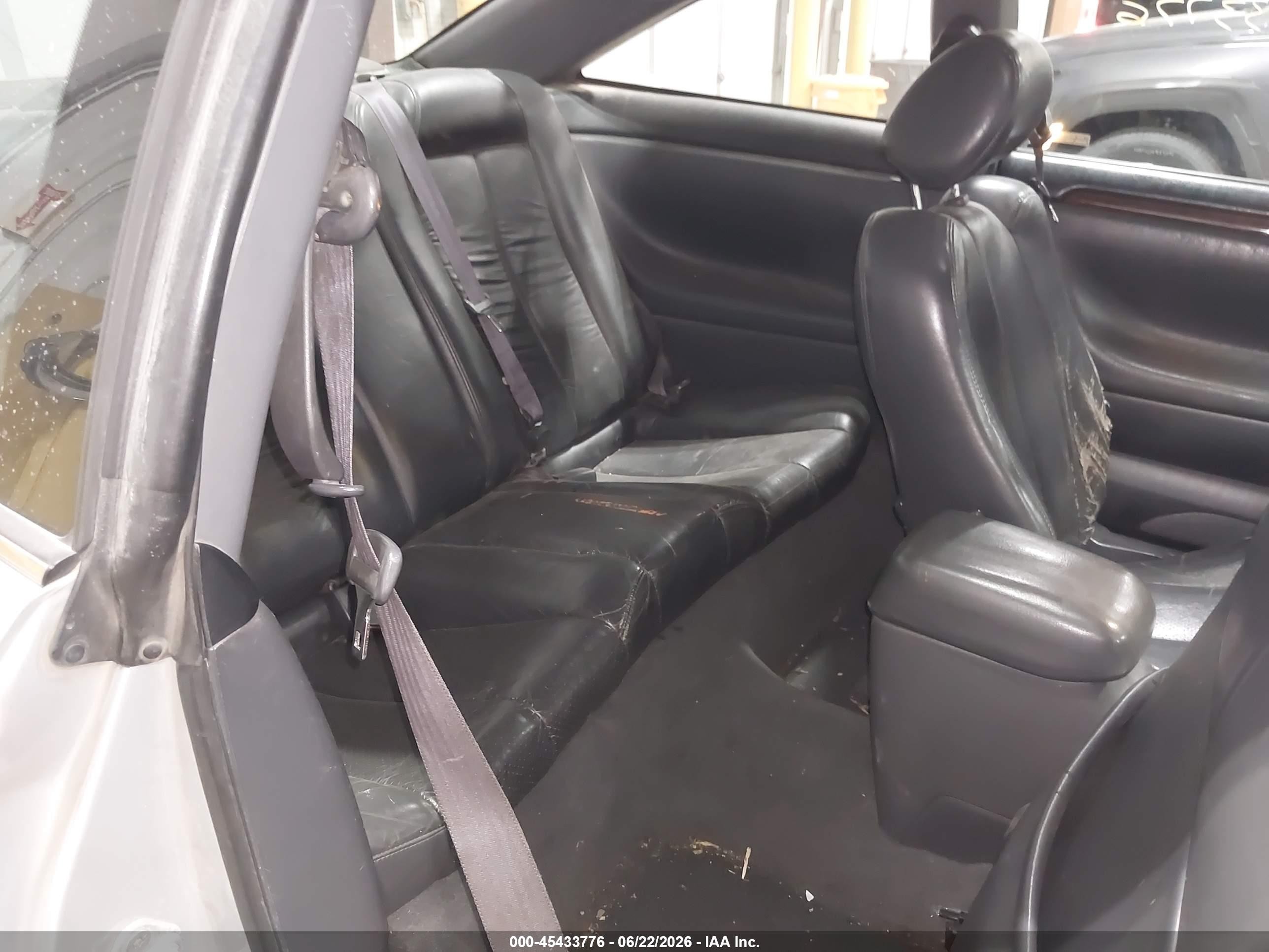 2000 Toyota Camry Solara Sle V6 Silver vin: 2T1CF22P3YC275929