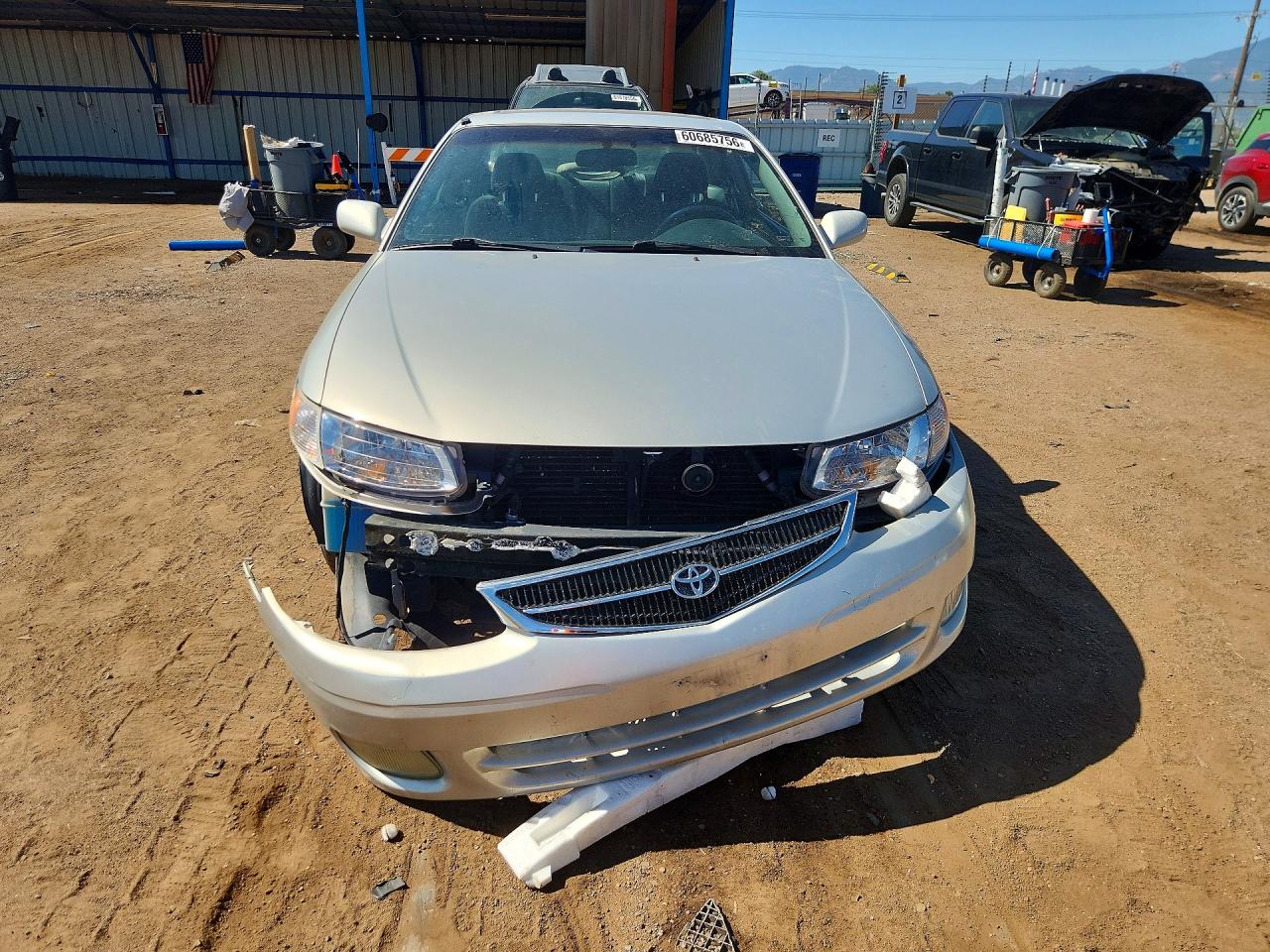2001 Toyota Camry Solara Se V6 Silver vin: 2T1CF22P41C475191