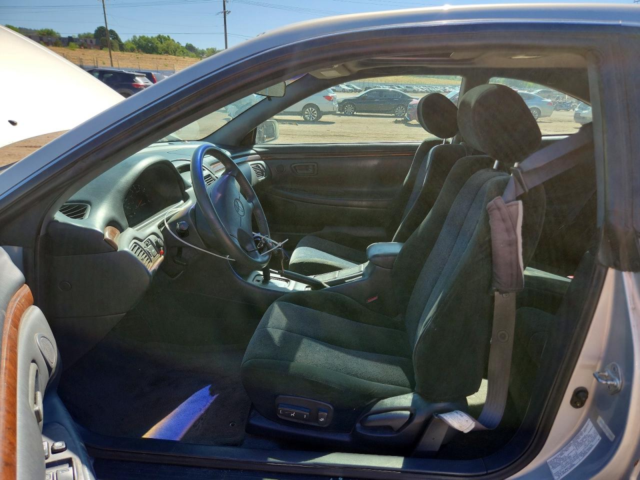 2001 Toyota Camry Solara Se V6 Silver vin: 2T1CF22P41C475191