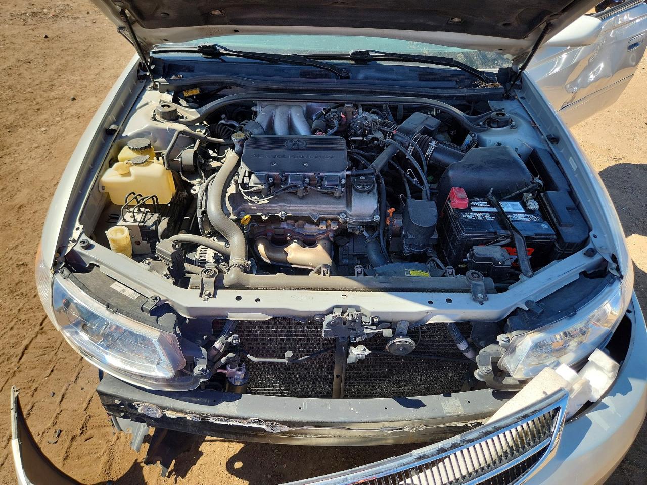 2001 Toyota Camry Solara Se V6 Silver vin: 2T1CF22P41C475191