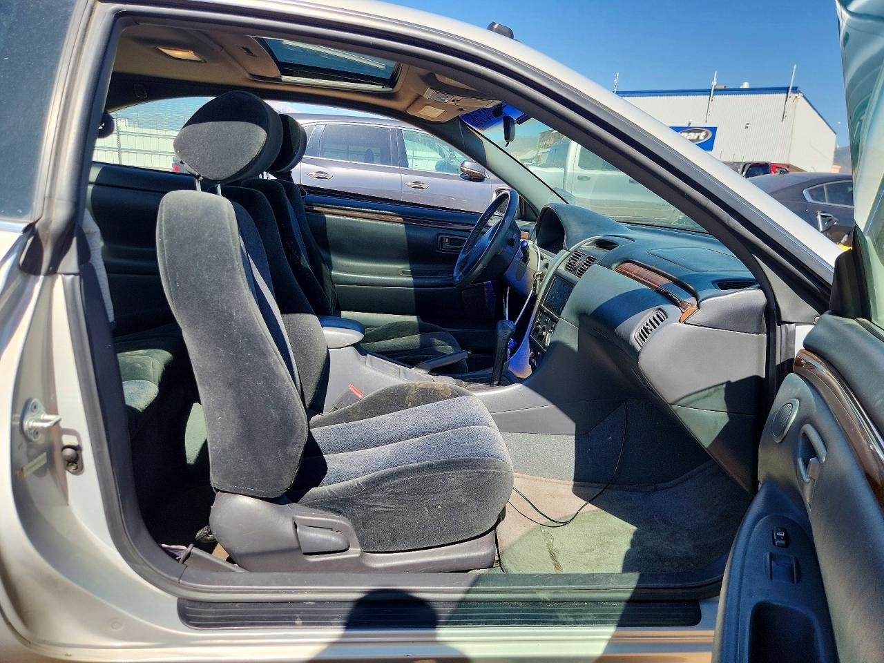 2001 Toyota Camry Solara Se V6 Silver vin: 2T1CF22P41C475191